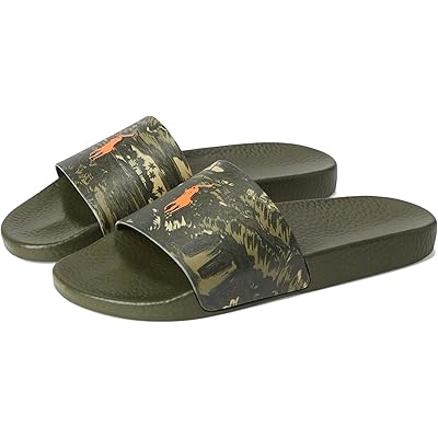 Polo Ralph Lauren Scenic-Print Floral Slide