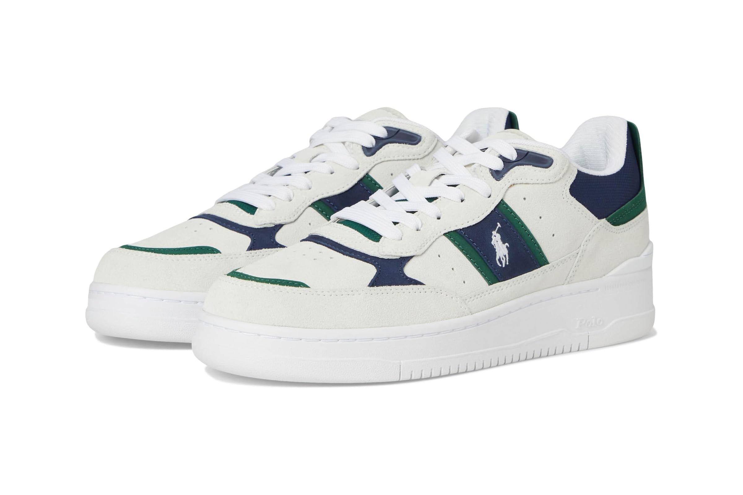 Мужские кроссовки Polo Ralph Lauren Masters Sport Leather-suede Sneaker 19790₽