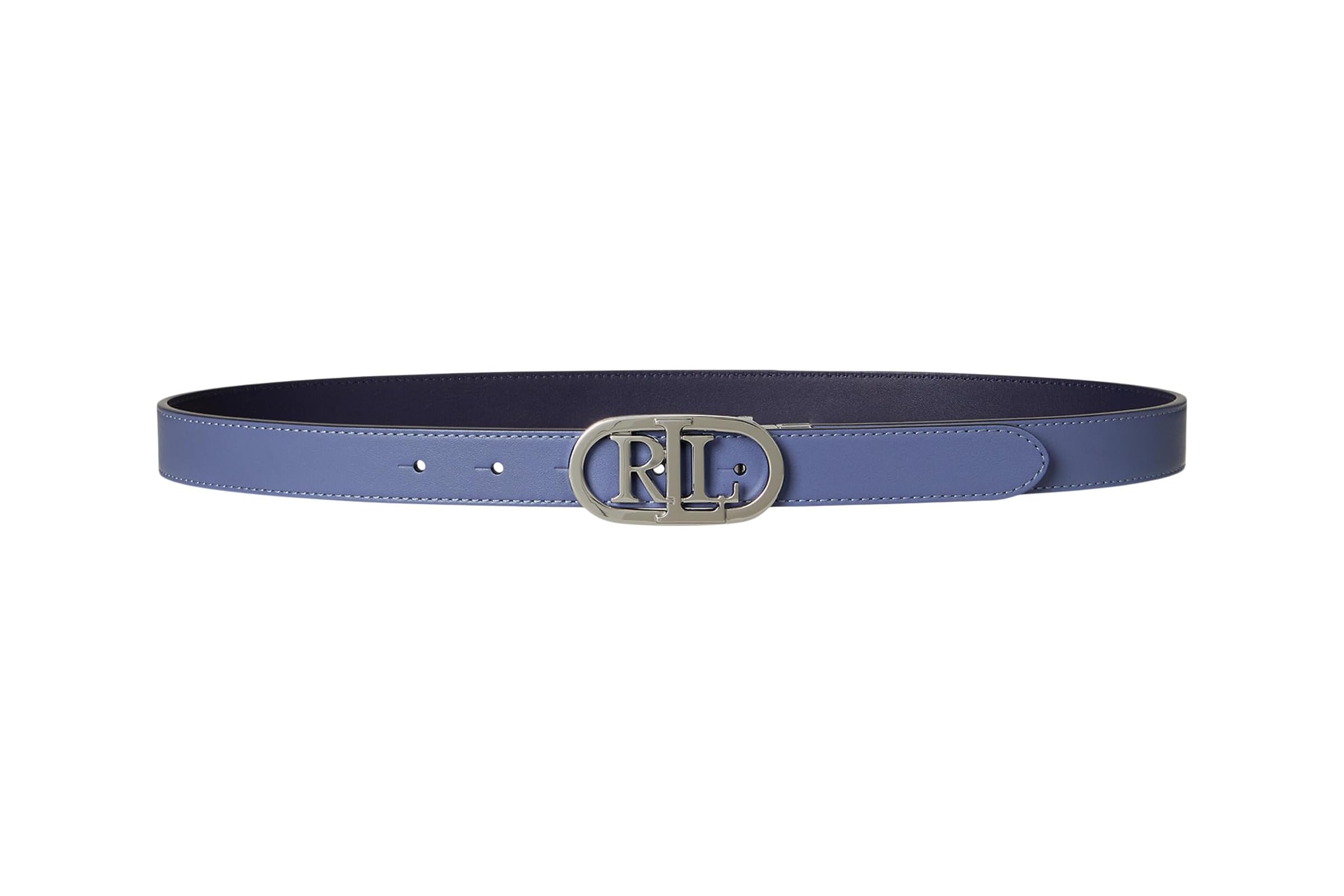 Ремень Lauren Ralph Lauren Oval-logo Reversible Leather Skinny Belt 7990₽