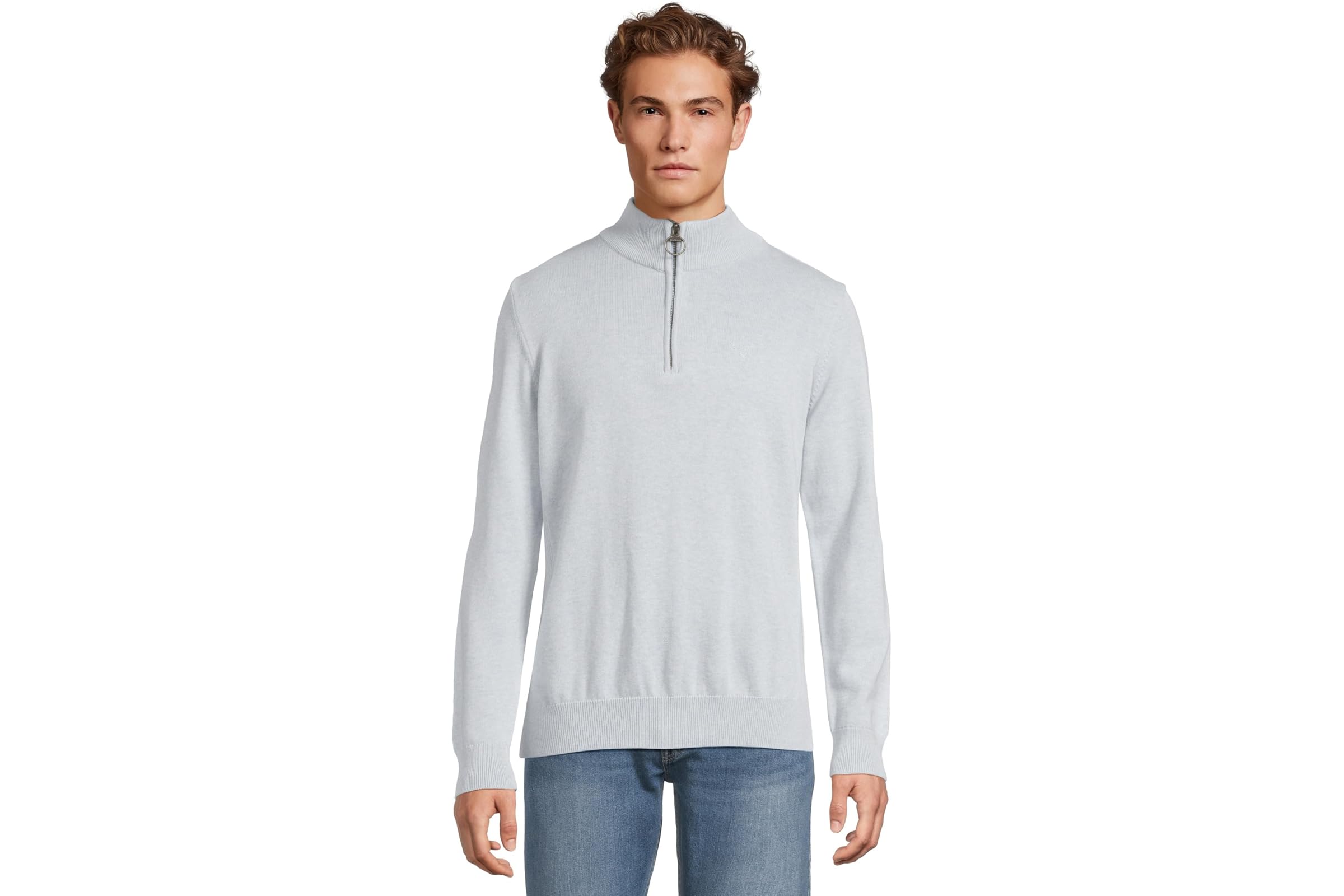 Свитер Barbour Cotton Half Zip Knitted Jumper 27890₽