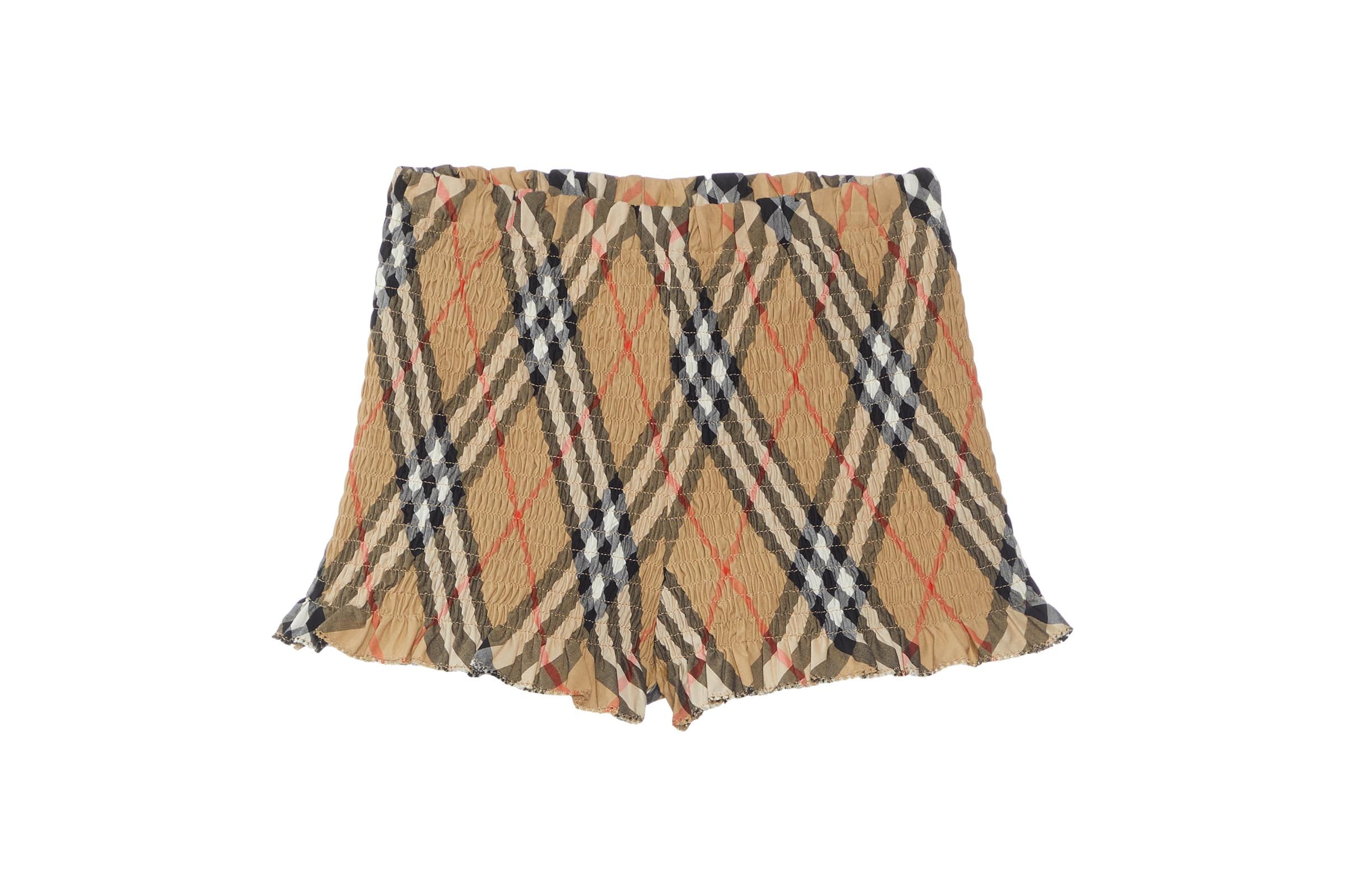Шорты Burberry Kids Remy Check Shorts InfantToddler 14390₽
