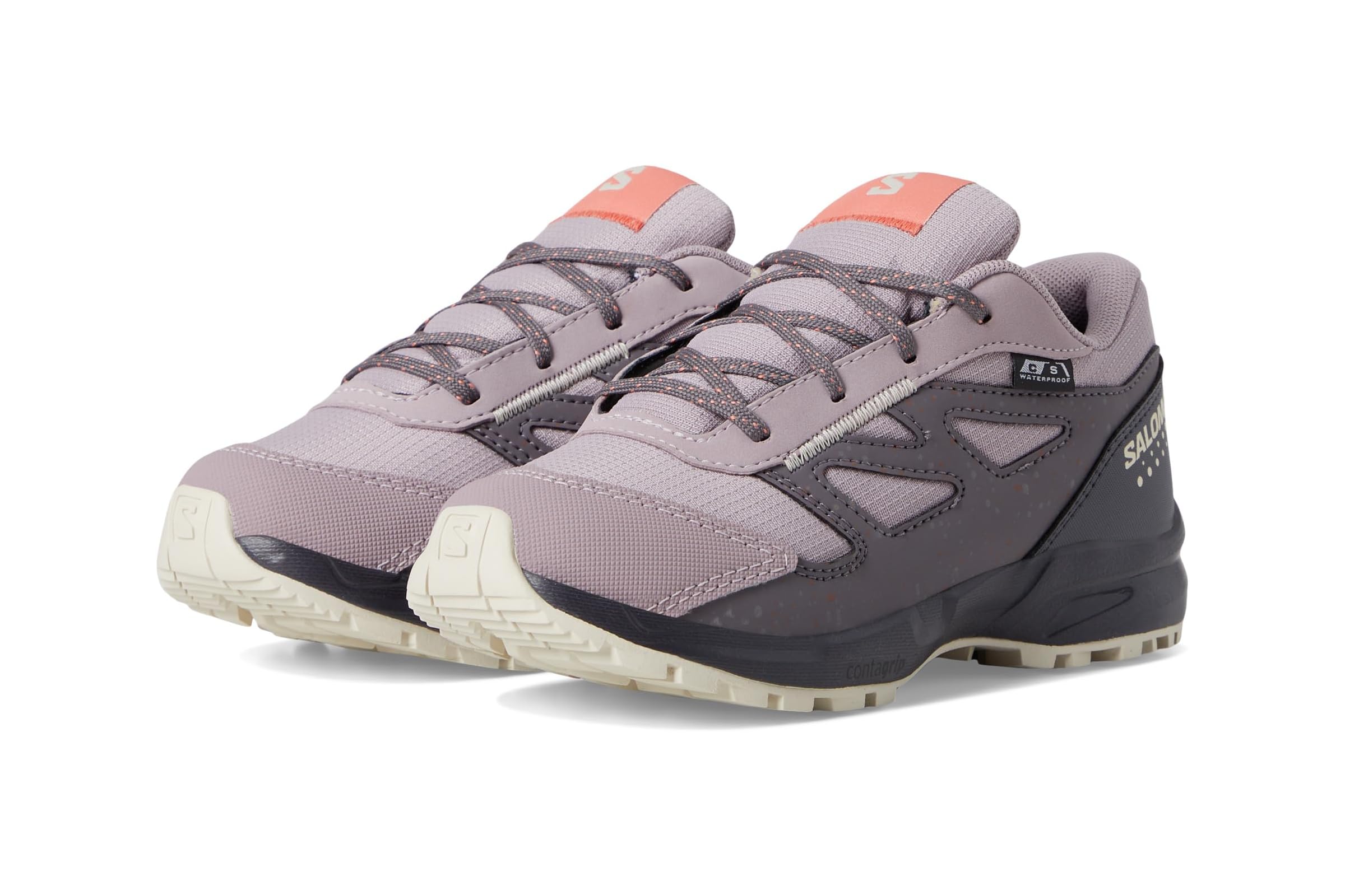 Мужские кроссовки Salomon Kids Outway Climasalomon Waterproof (Little Kid/Big Kid)