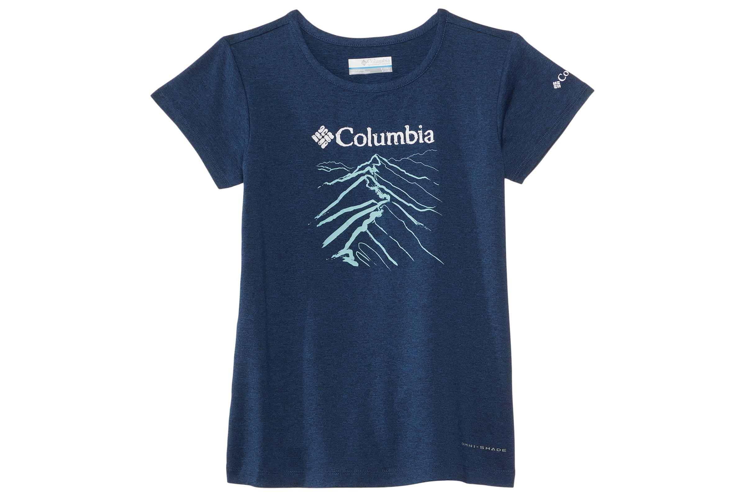 Columbia Kids Tech Trail Short Sleeve Graphic Shirt (Little Kid/Big Kid)