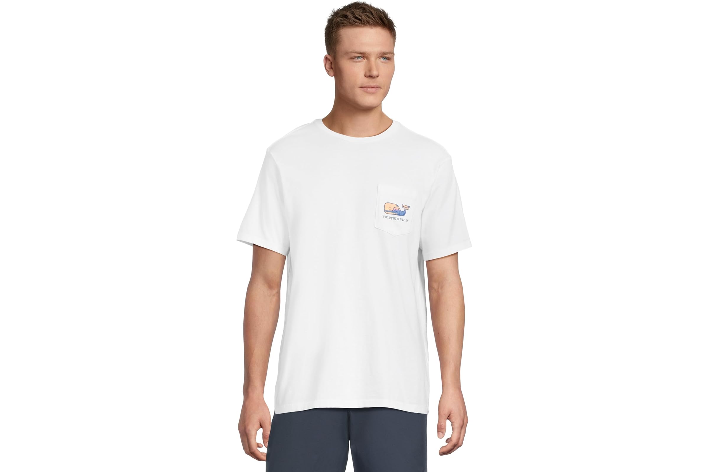 Мужская рубашка Vineyard Vines Palm Tree Silhouette Short Sleeve Tee 6790₽