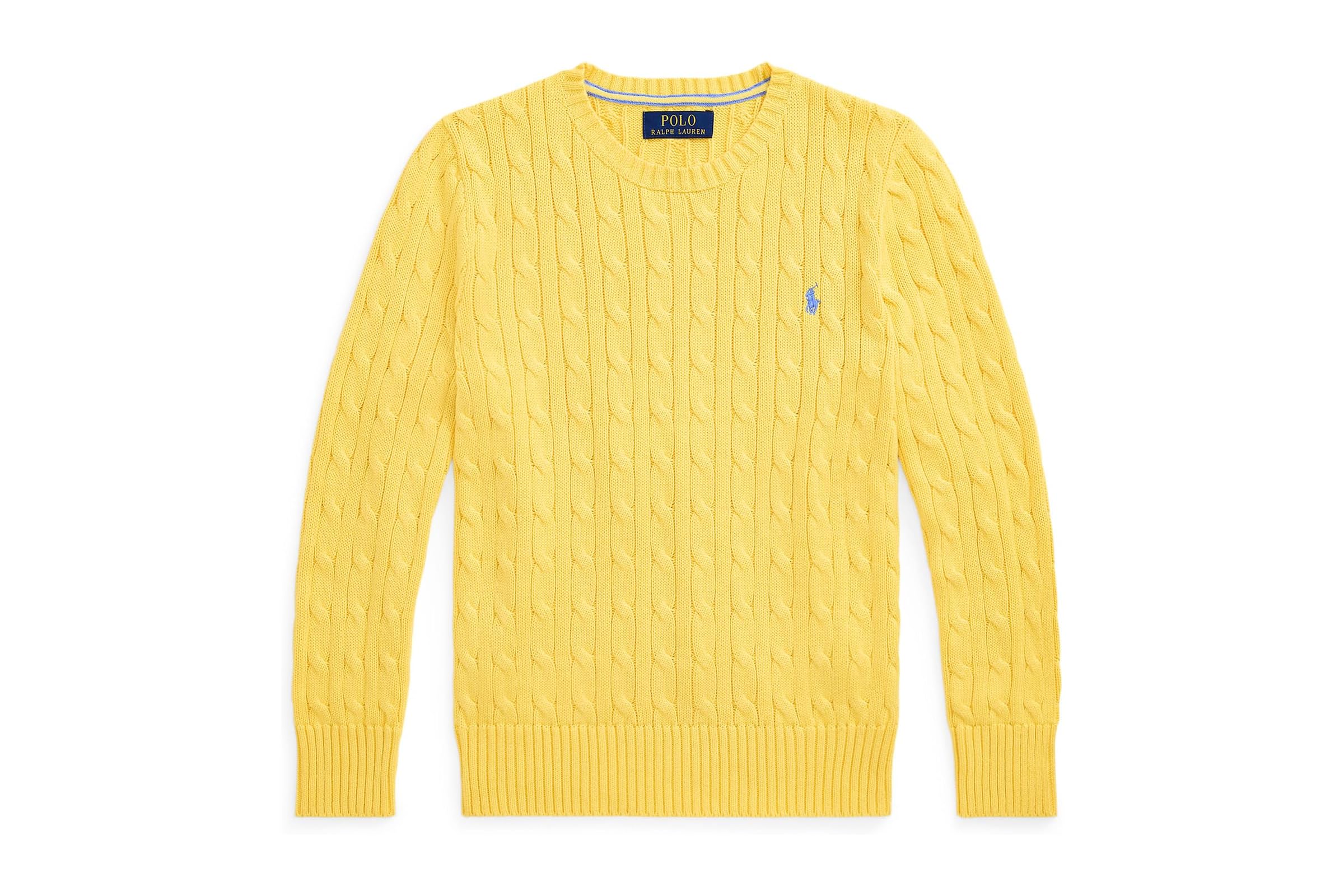 Polo Ralph Lauren Kids Cable-Knit Cotton Sweater Big Kid 12190₽