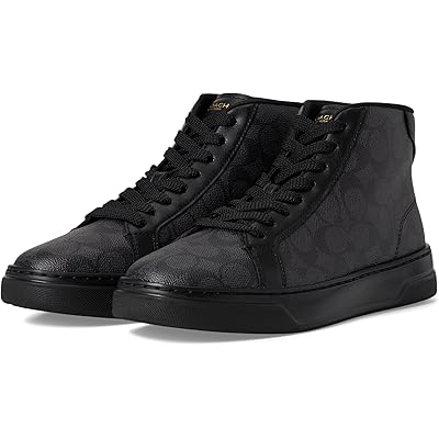 Мужские кроссовки COACH High Line High Top Sneaker In Signature Canvas