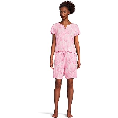 Tommy Bahama Short Sleeve Bermuda Pajama Set