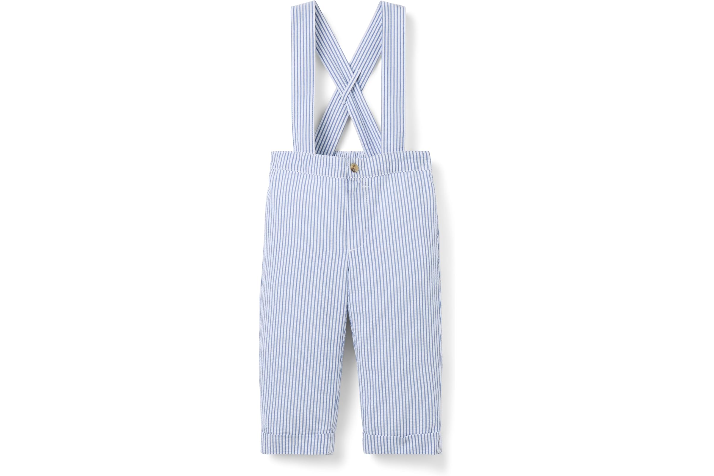 Брюки Janie and Jack Seersucker Suspender Pants infant 5690₽
