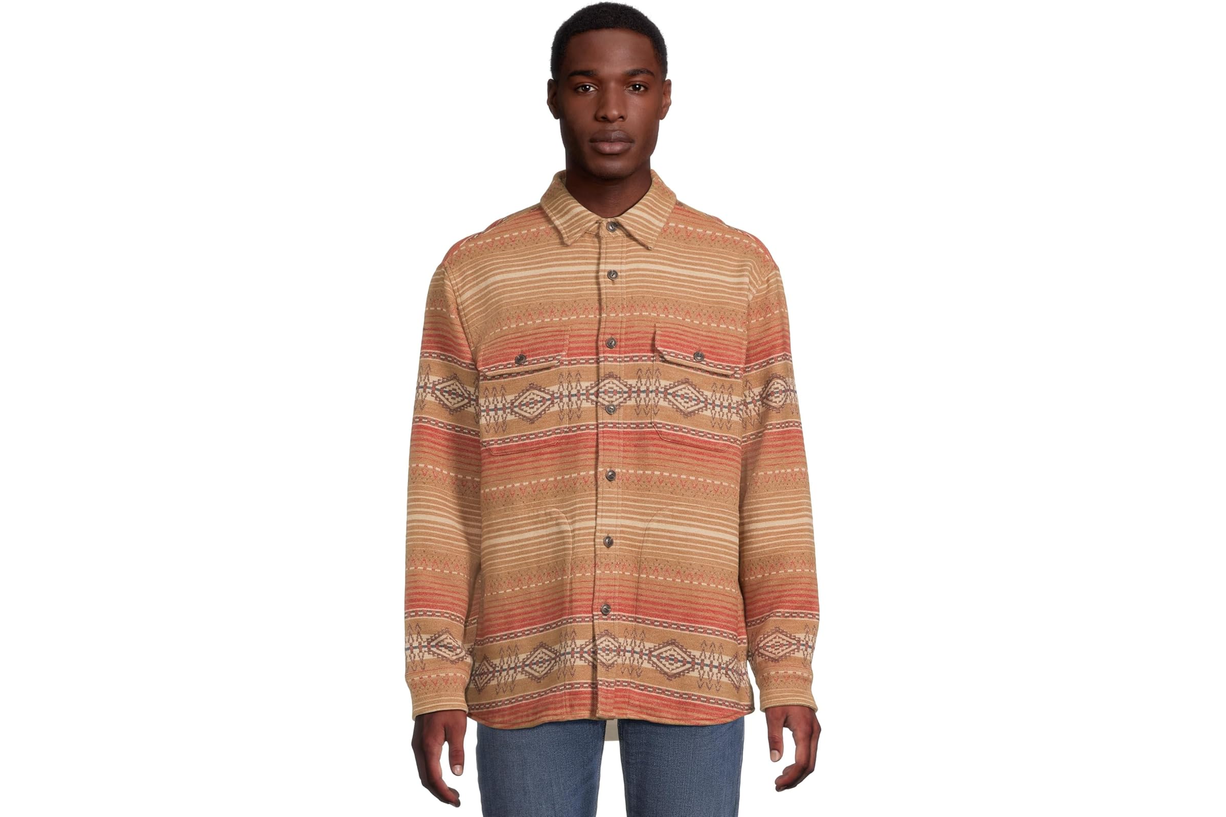 Мужская рубашка Pendleton Driftwood Chamois Shirt 28390₽