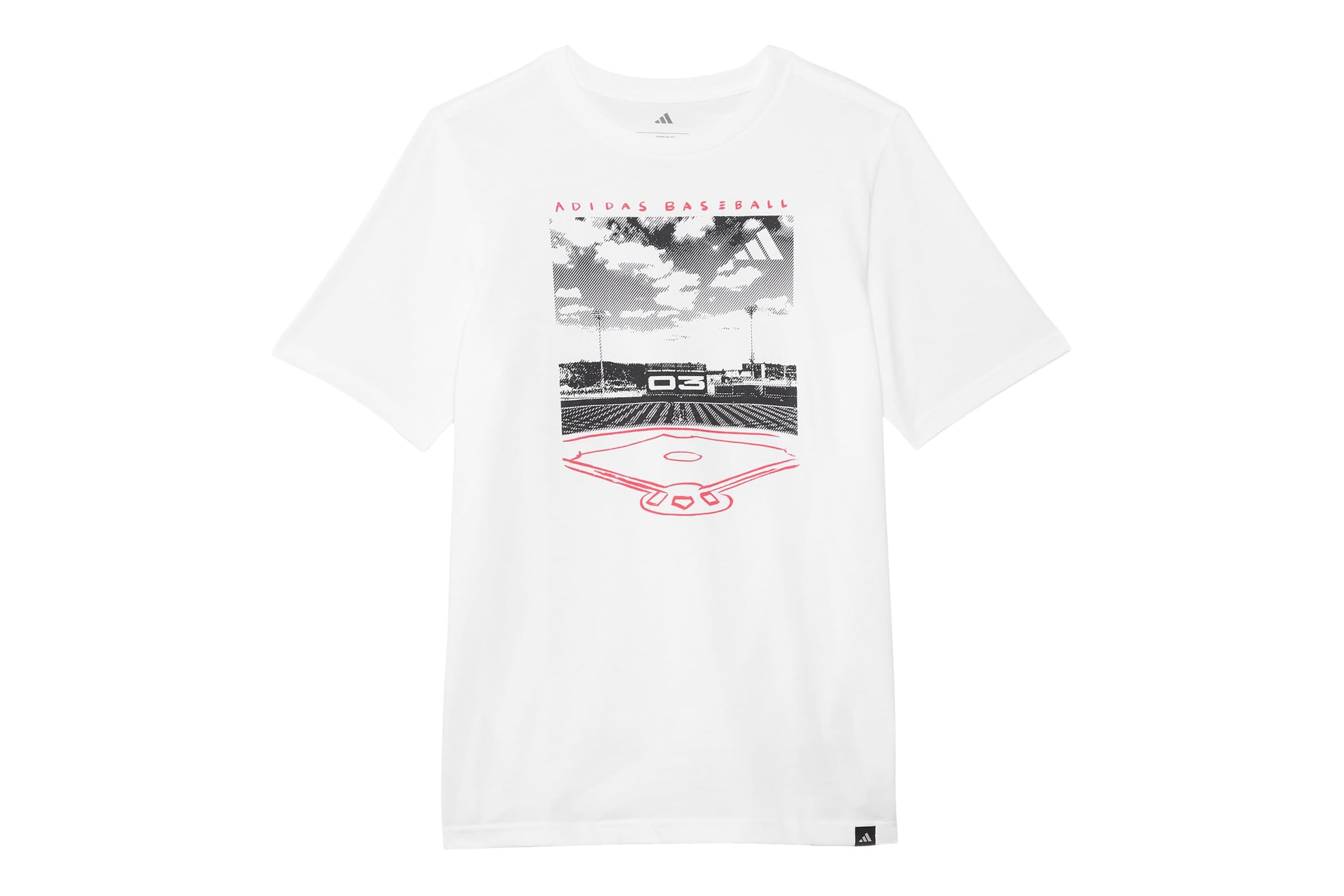 Мужская рубашка adidas Kids Baseball Memories Tee Big Kids 2290₽