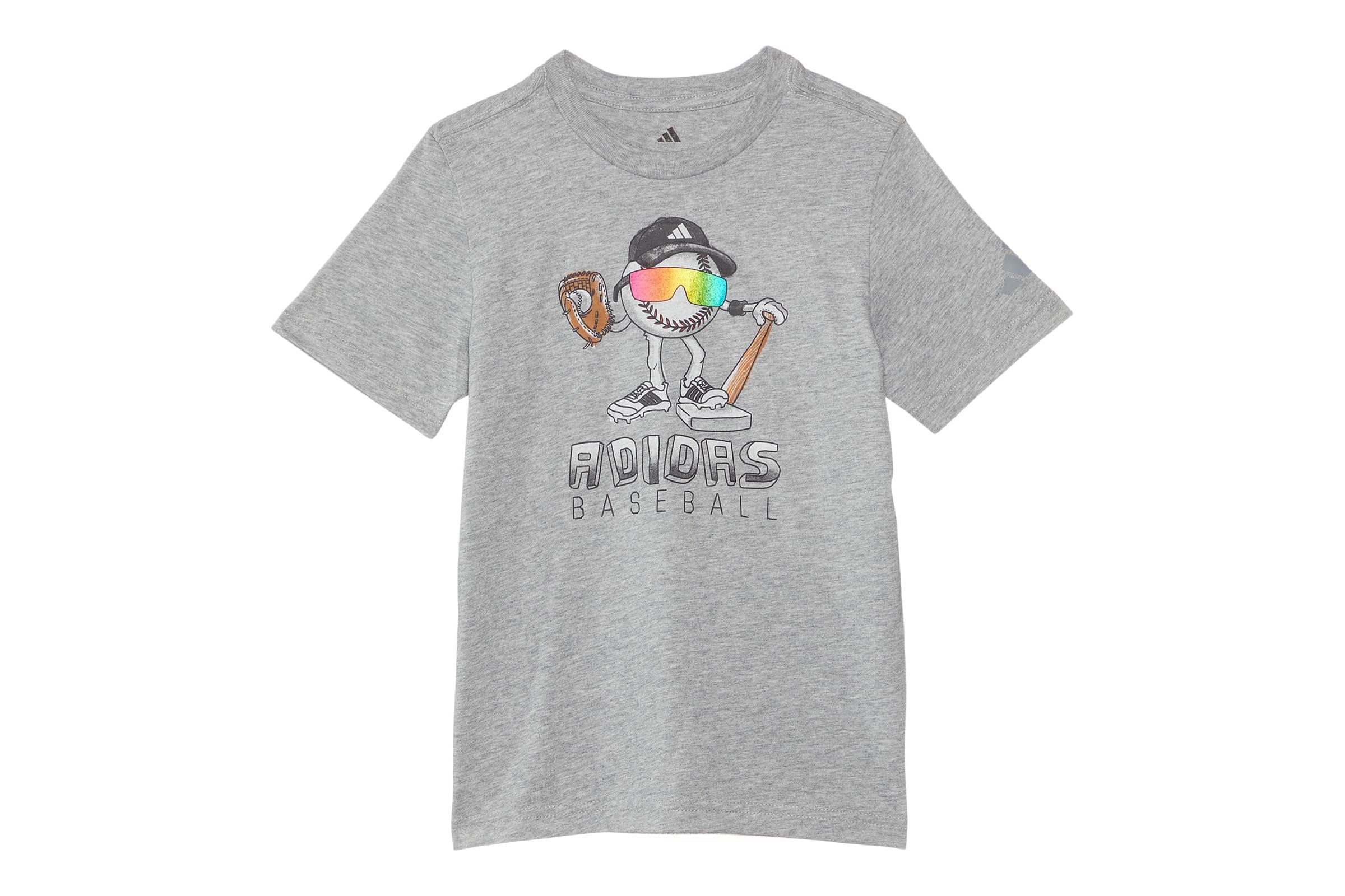 Мужская рубашка adidas Kids Stunner Baseball Tee ToddlerLittle Kids 3390₽