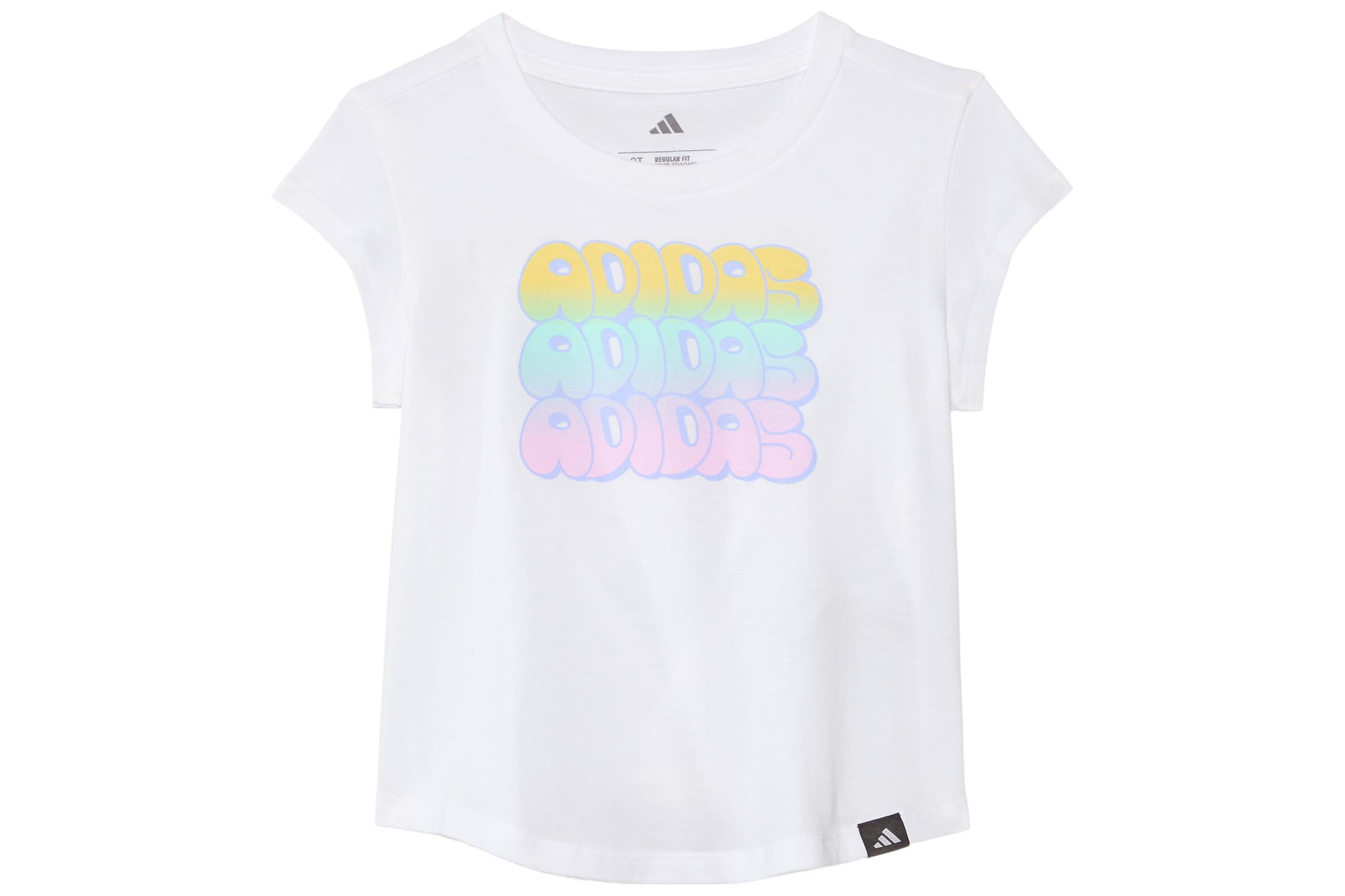 Adidas Kids Cap Sleeve Tee ToddlerLittle Kid 2890₽