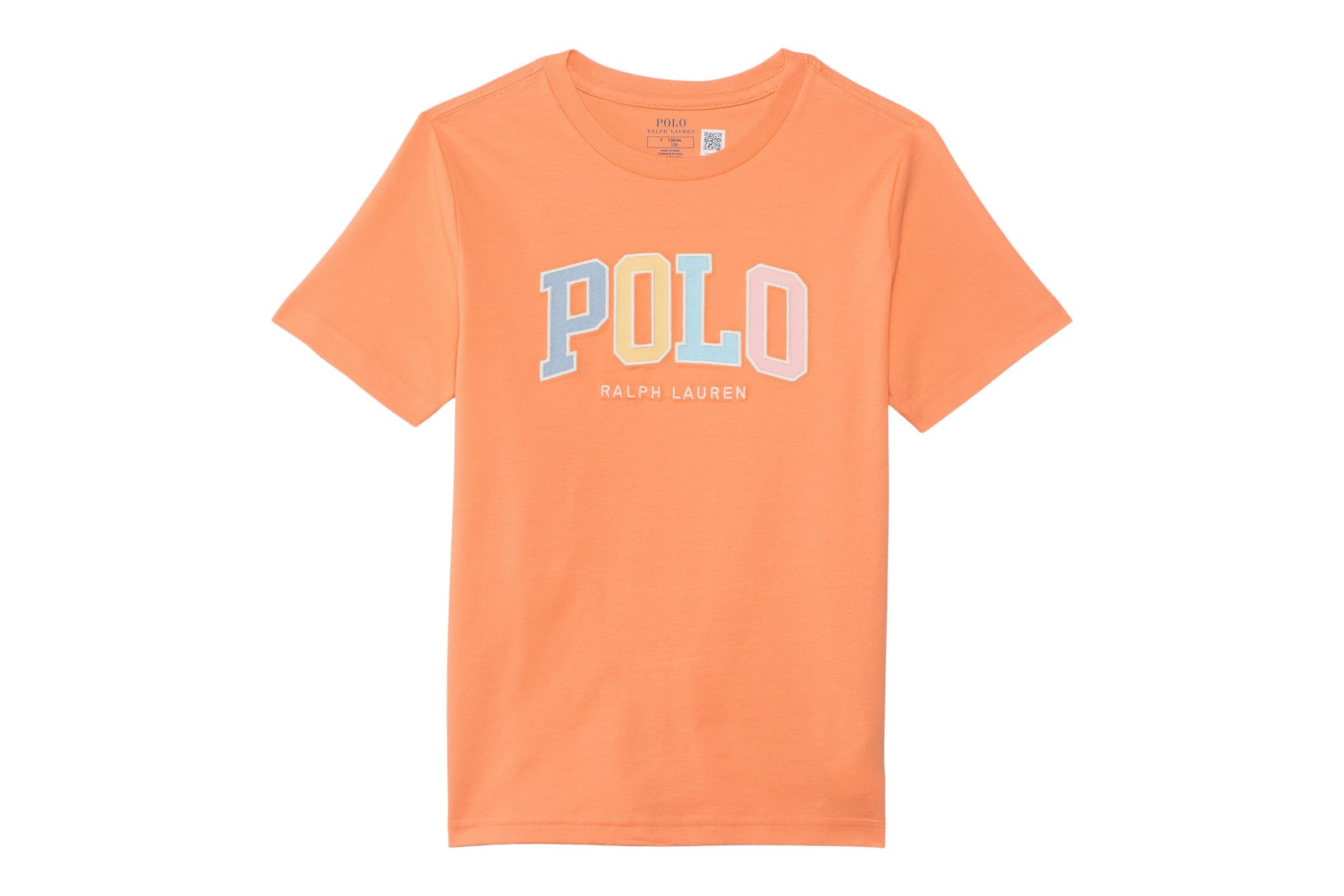 Мужская рубашка Polo Ralph Lauren Kids Logo Cotton Jersey Tee Little KidToddler 7590₽