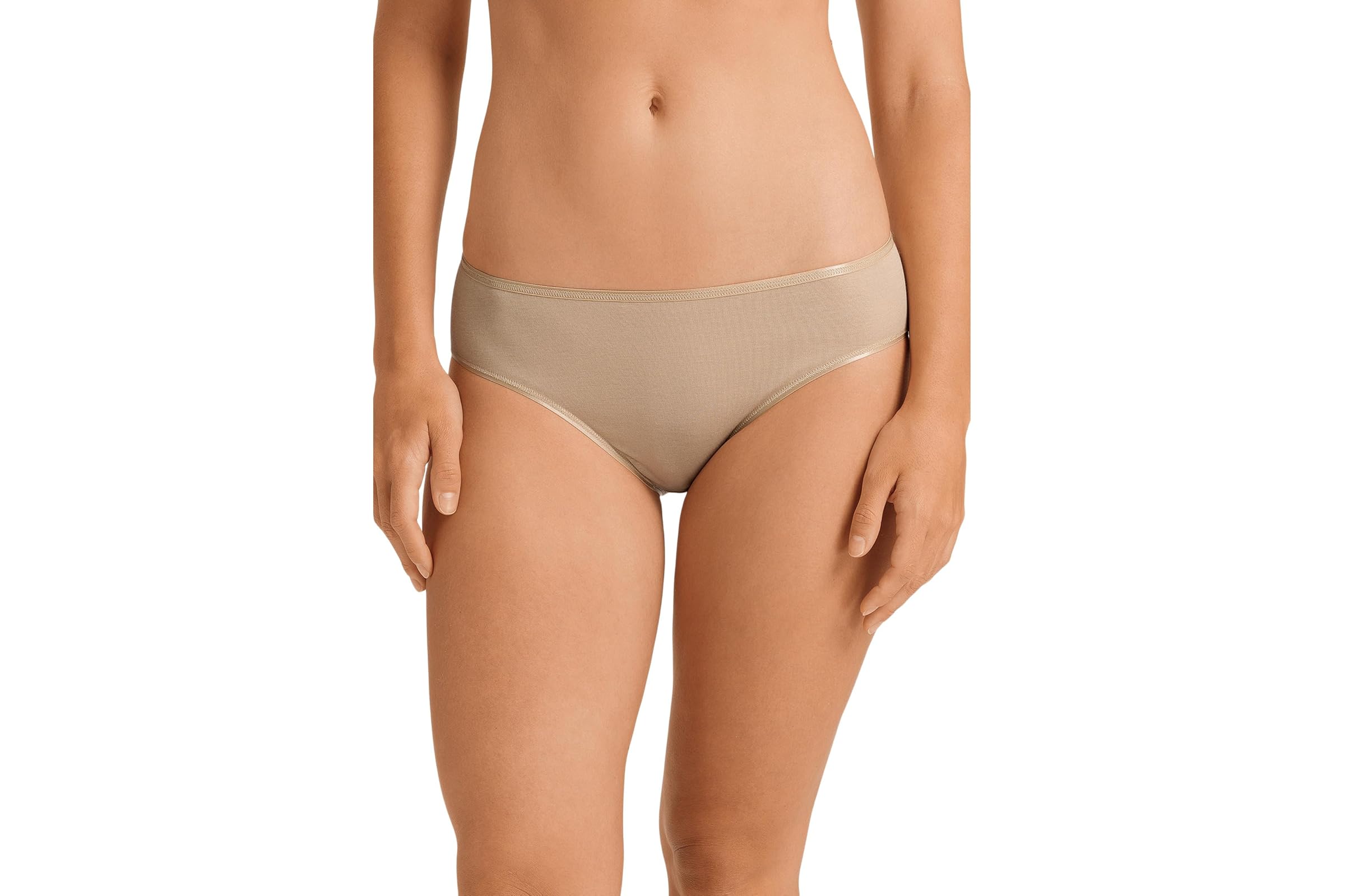 Hanro Cotton Seamless Hi-cut Brief
