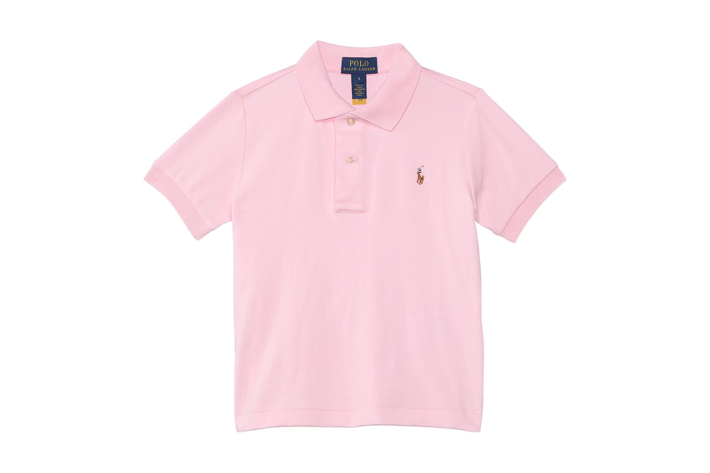 Мужская рубашка Polo Ralph Lauren Kids Soft Cotton Polo Shirt Big Kid 8490₽