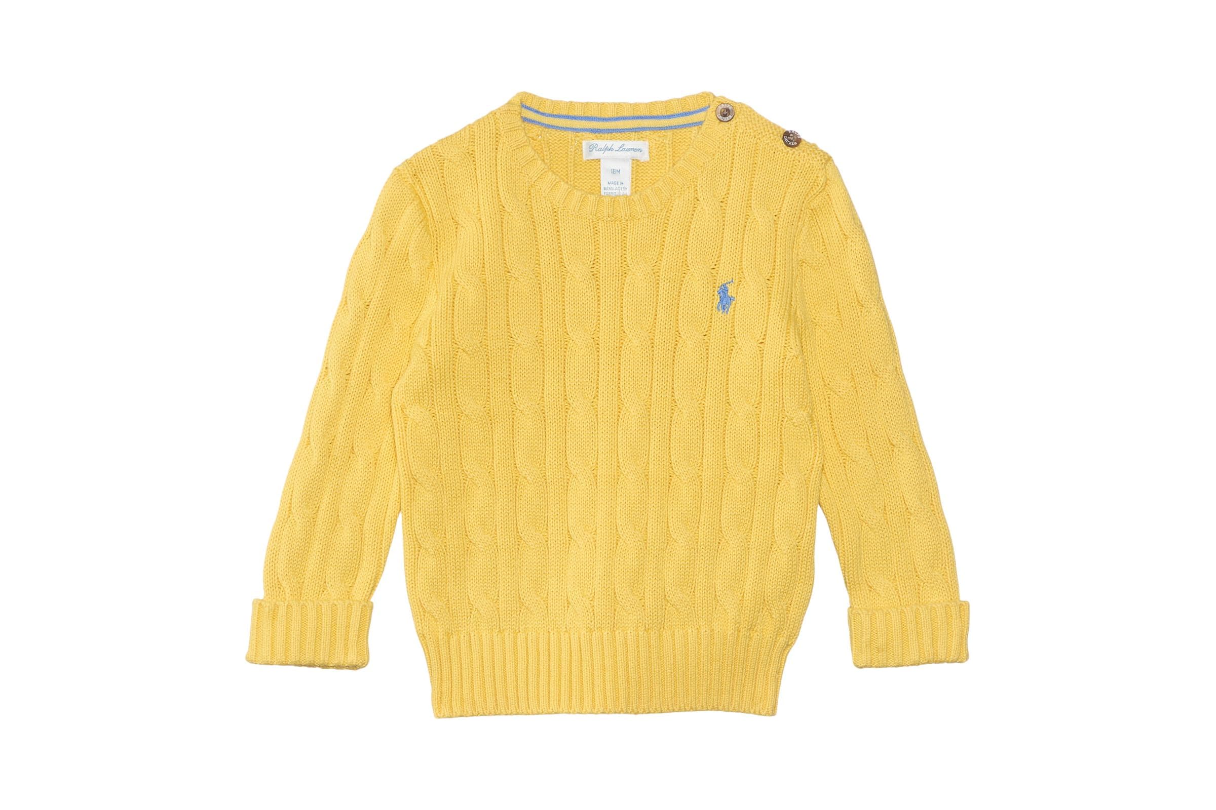 Свитер Polo Ralph Lauren Kids Cable-Knit Cotton Sweater Infant 6790₽