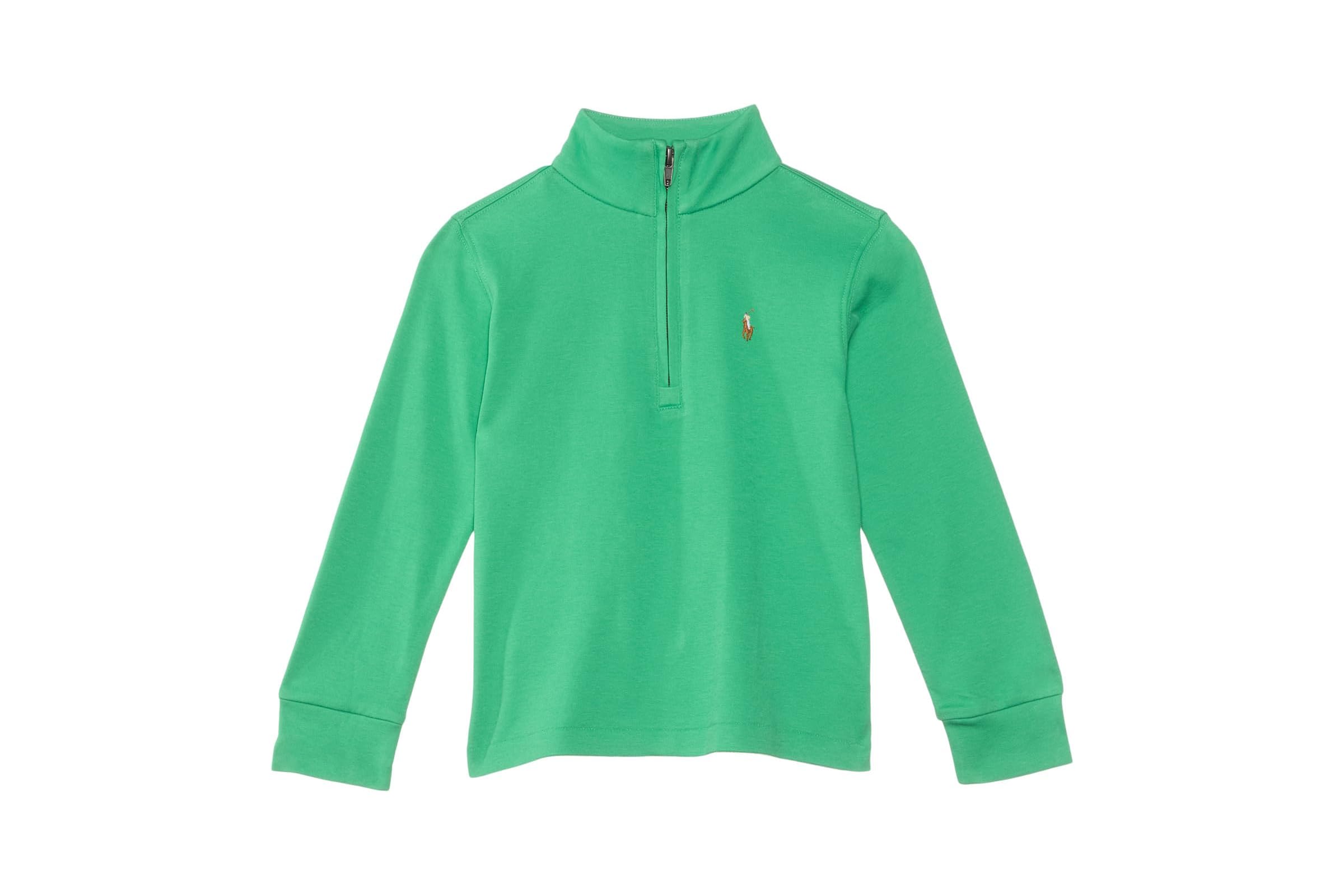Мужская толстовка Polo Ralph Lauren Kids Cotton Interlock Quarter-Zip Pullover ToddlerLittle Kid 7390₽