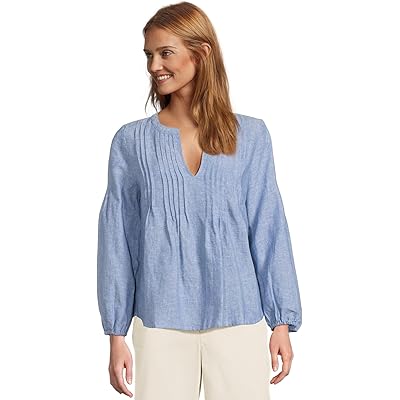 Tommy Bahama Coastalina Pintuck Peasant Top