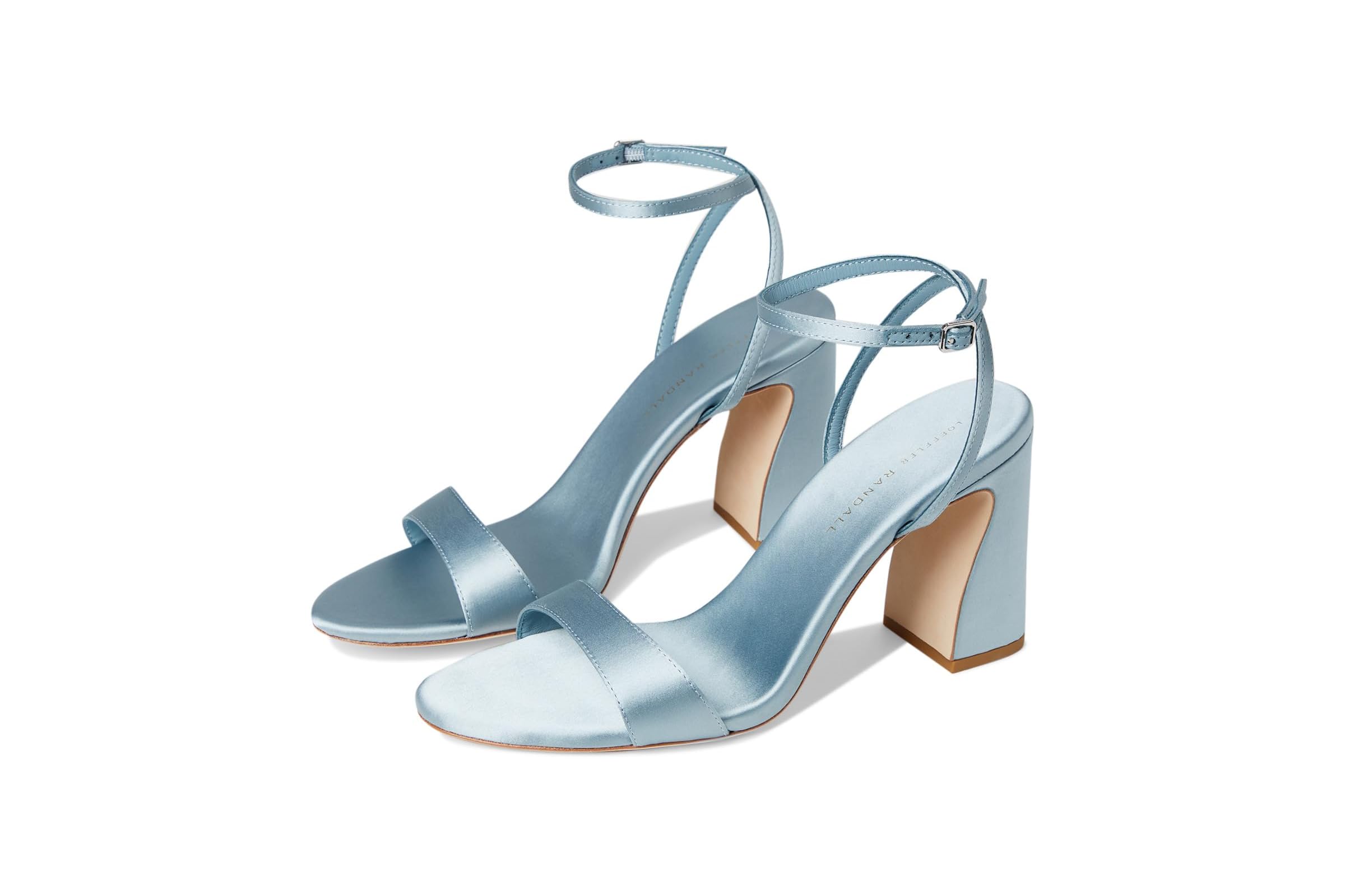 Loeffler Randall Malia Curved Heel Simple Sandals With Ankle Wrap 69790₽