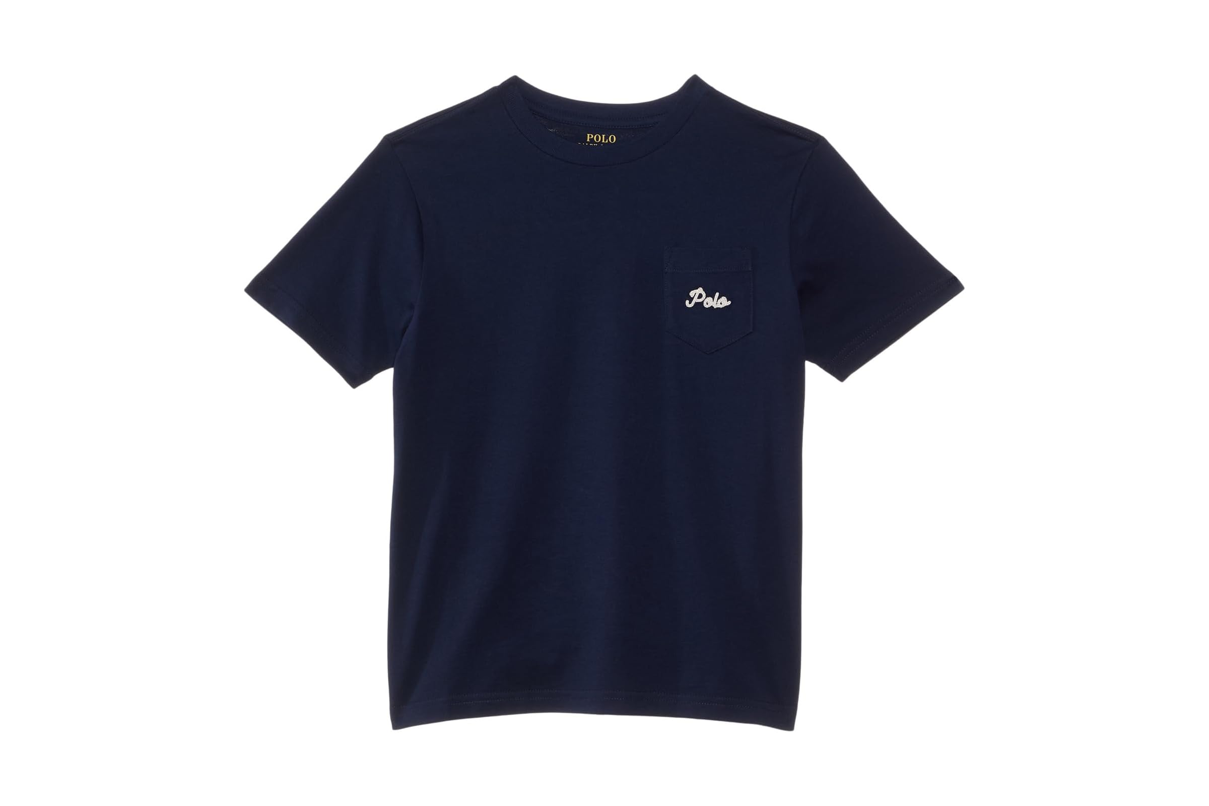 Мужская рубашка Polo Ralph Lauren Kids Dog-Print Cotton Jersey Pocket Tee ToddlerLittle Kid 8590₽