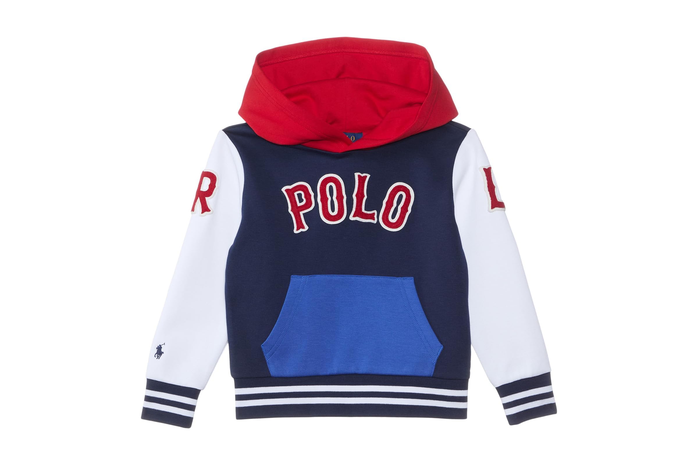 Мужская толстовка Polo Ralph Lauren Kids Double Knit Tech Pullover Hoodie ToddlerLittle Kid 16190₽