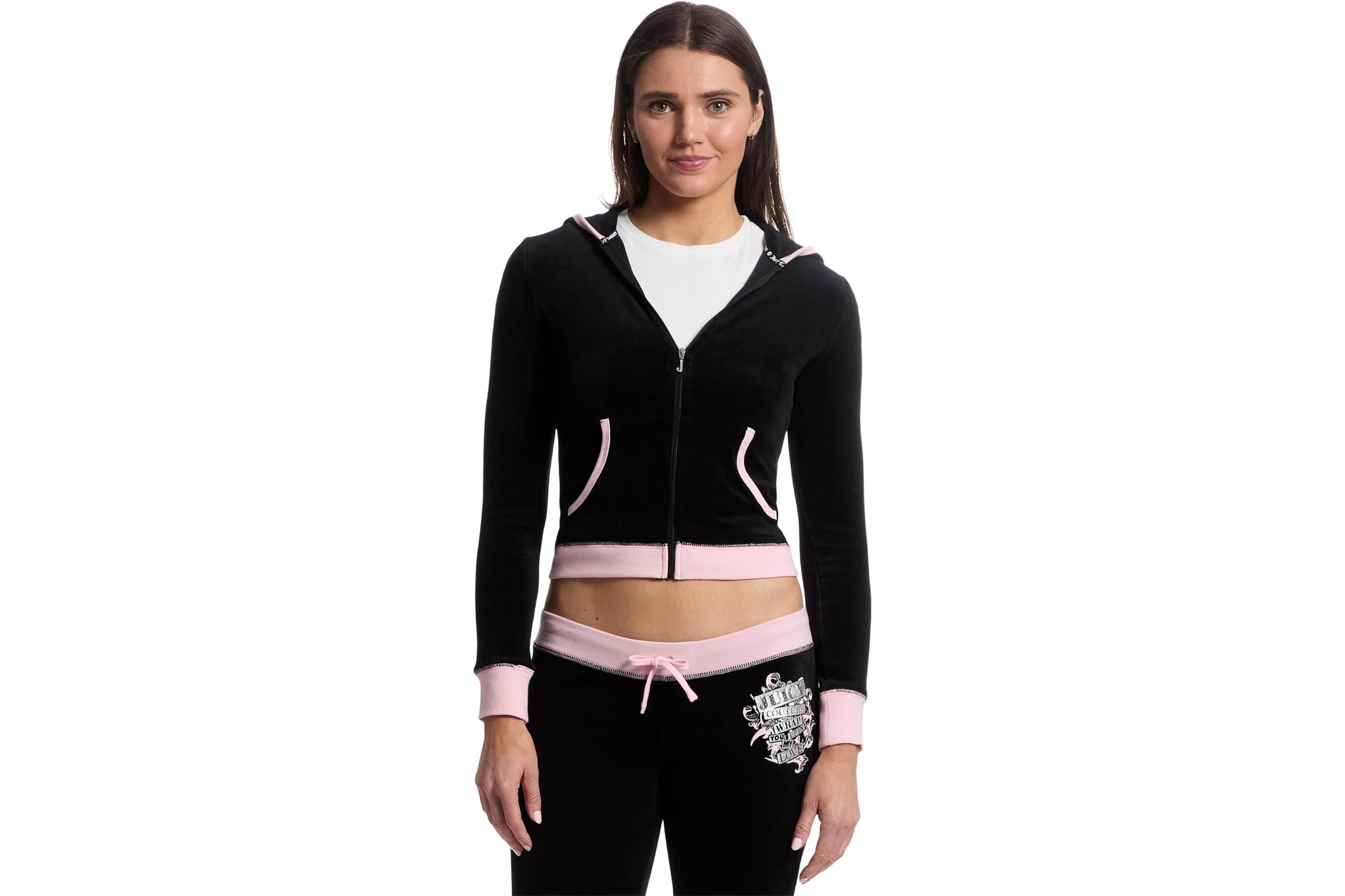 Juicy Couture Vday Heritage Track Jacket With Contrast Rib 21990₽