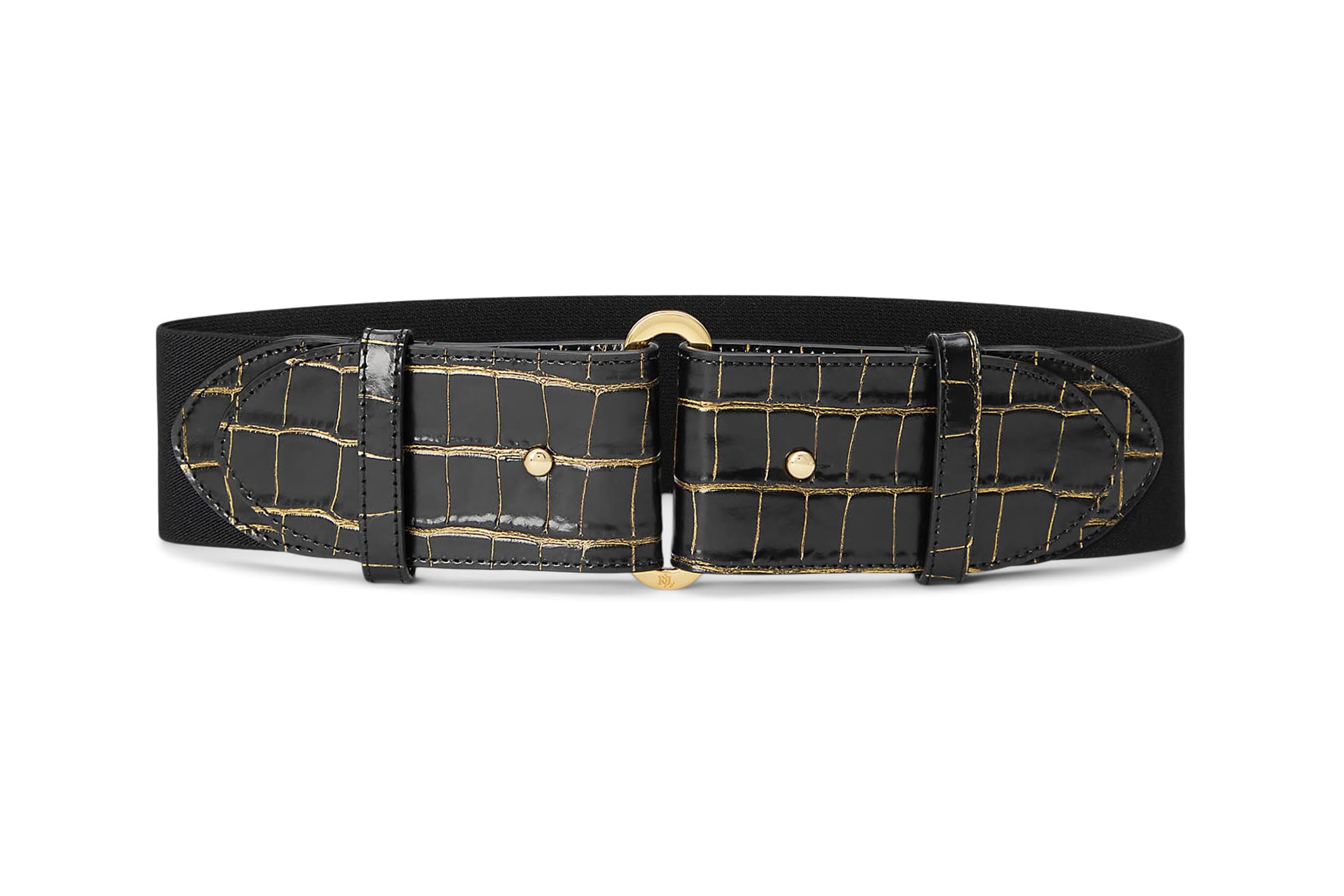 Ремень Lauren Ralph Lauren Embossed Leather Tab-Stretch Wide Belt 11690₽