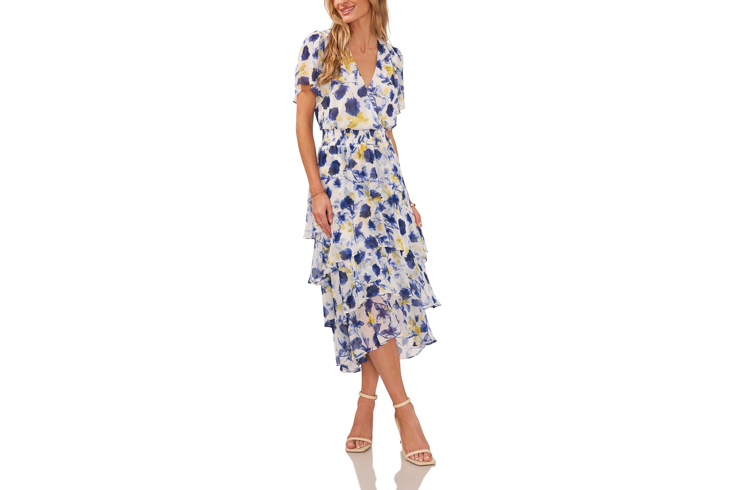 Платье Vince Camuto Four Teir Layered Dress With V-neck 21990₽