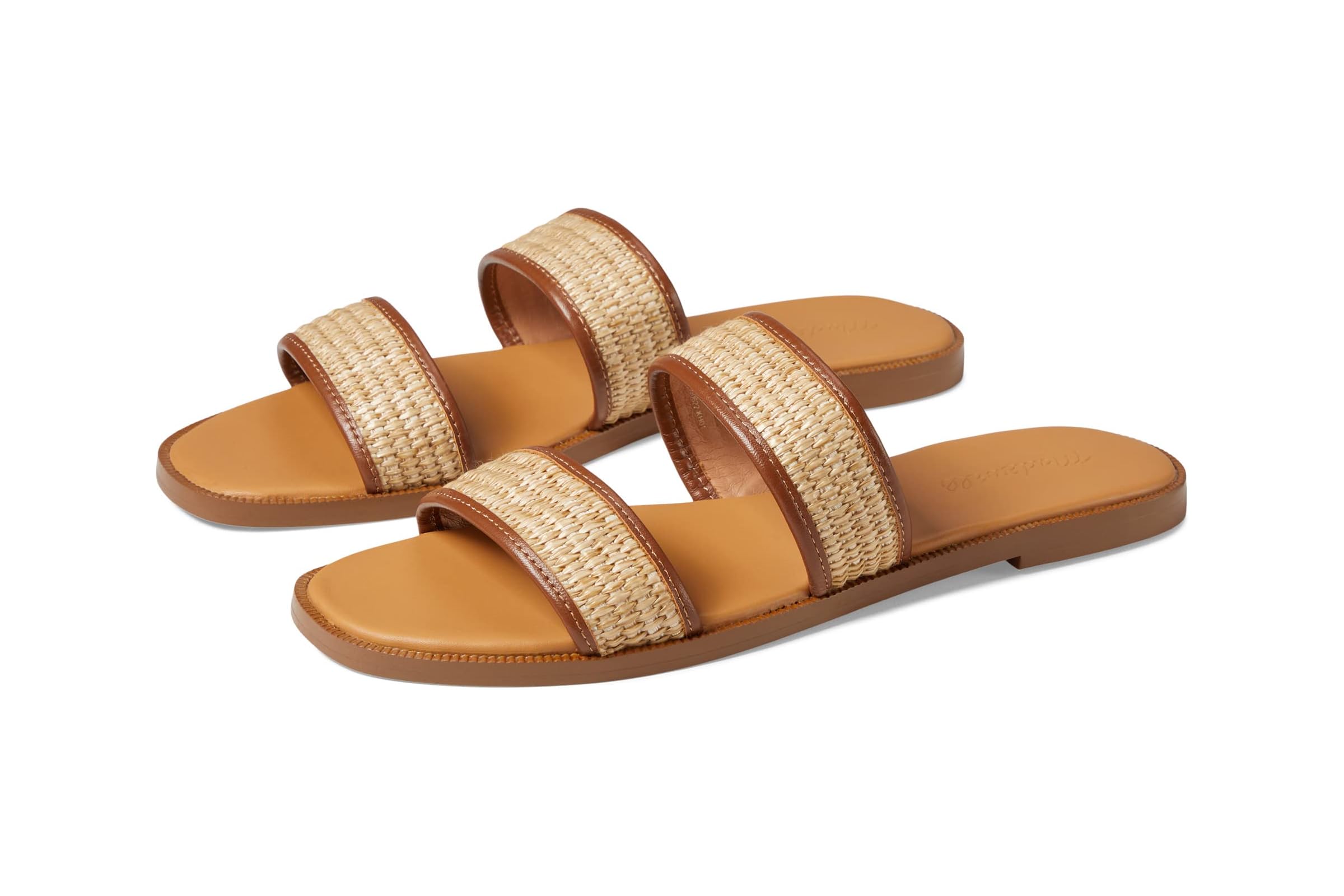 Madewell The Teagan Slide Sandal in Straw 11790₽