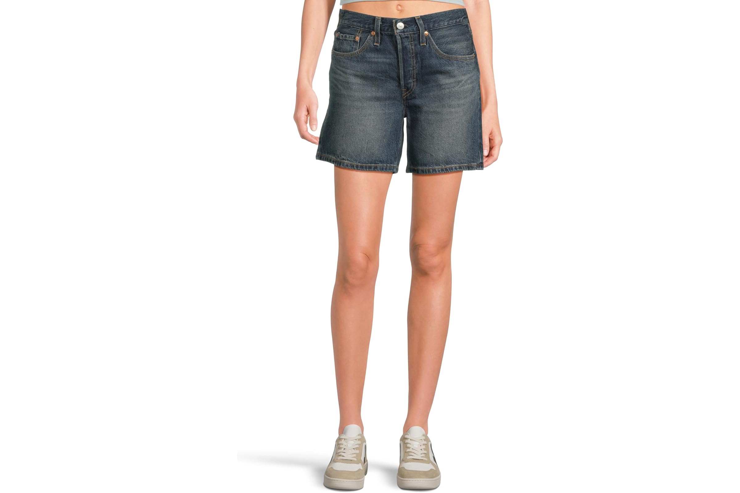 Шорты Levis Premium 501 Mid Thigh Shorts Lighteight 11790₽