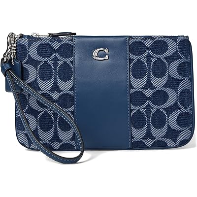 Кошелек COACH Essential Small Wristlet In Signature Denim