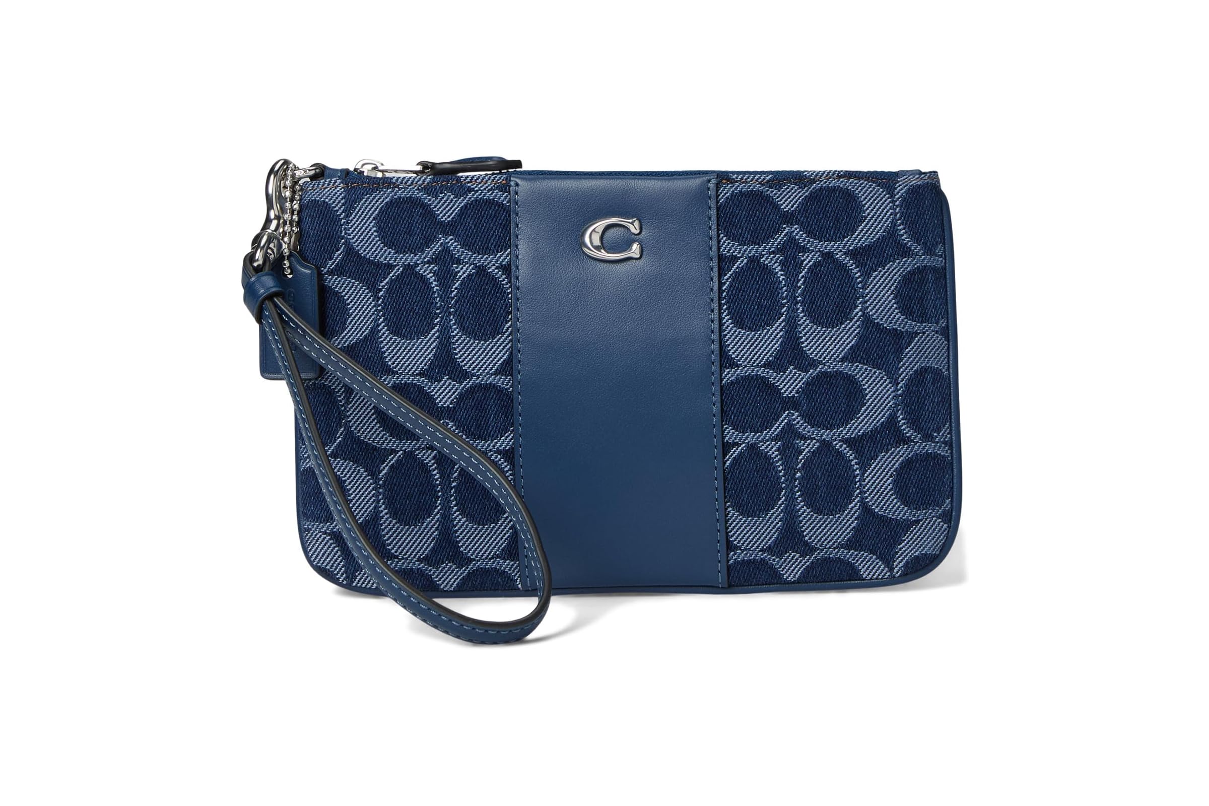 Кошелек COACH Essential Small Wristlet In Signature Denim 14190₽