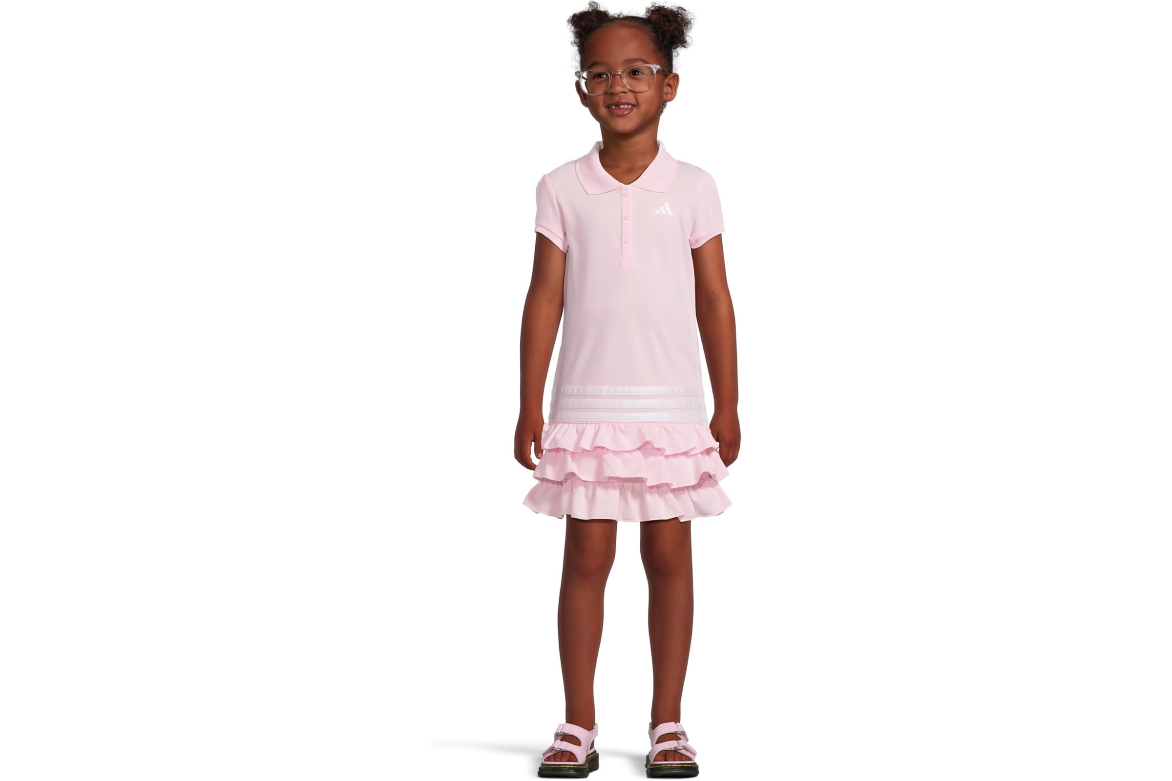 Платье adidas Kids Ruffle Polo Dress ToddlerLittle Kid 3690₽