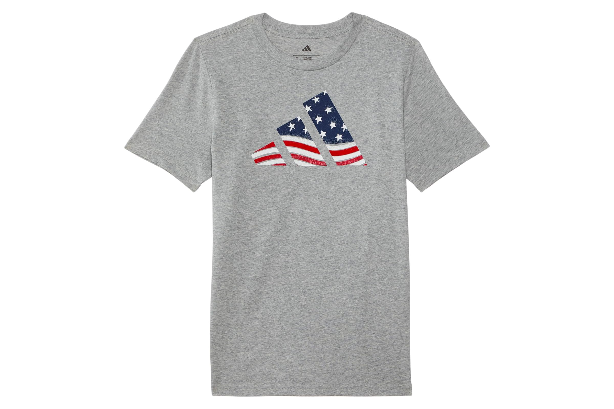 Мужская рубашка adidas Kids USA Flag Logo Tee Big Kids 2890₽