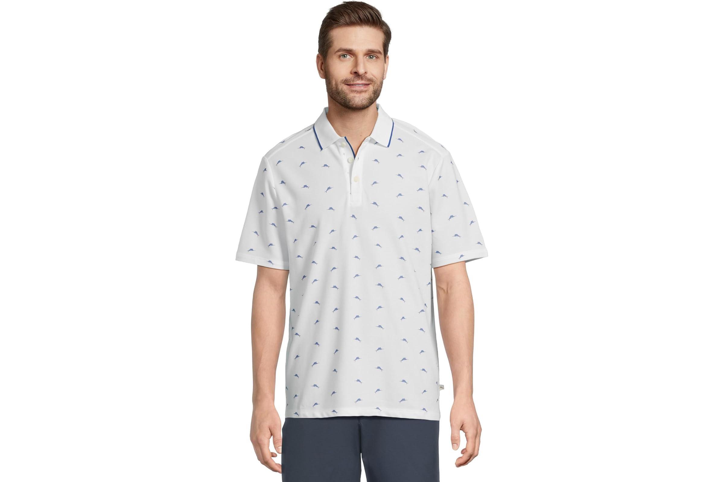 Мужская рубашка Tommy Bahama Marlin Vibes Polo 14990₽
