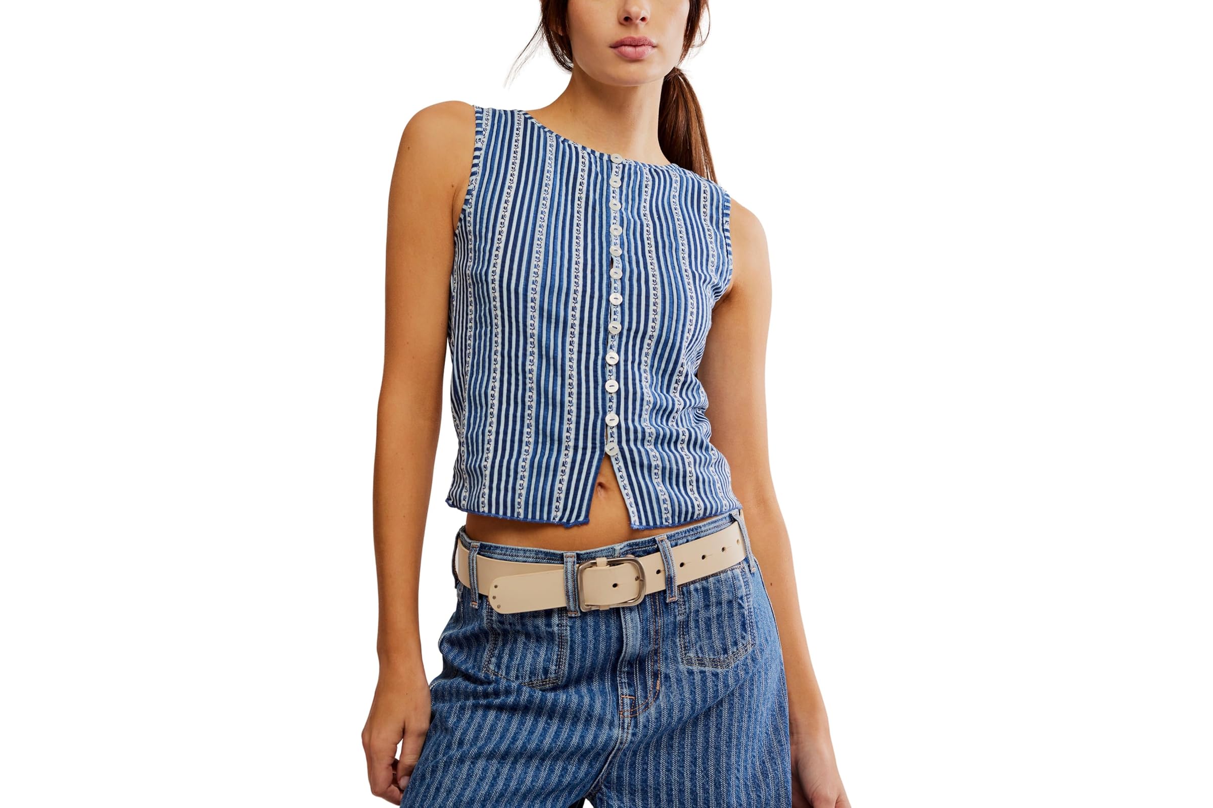 Free People Tilly Vest - Printed 9990₽