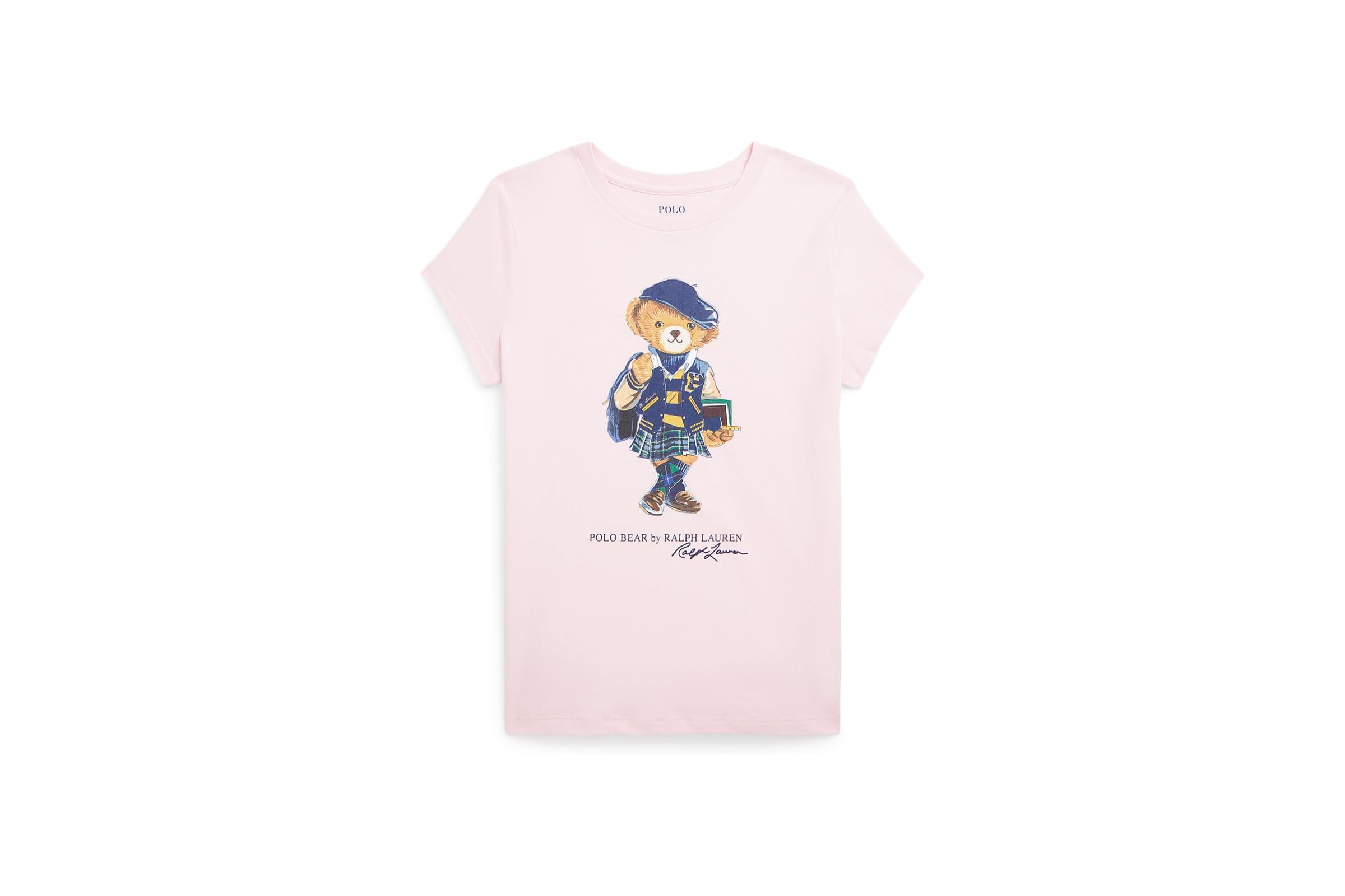 Polo Ralph Lauren Kids Polo Bear Cotton Jersey Tee Big Kid 7890₽