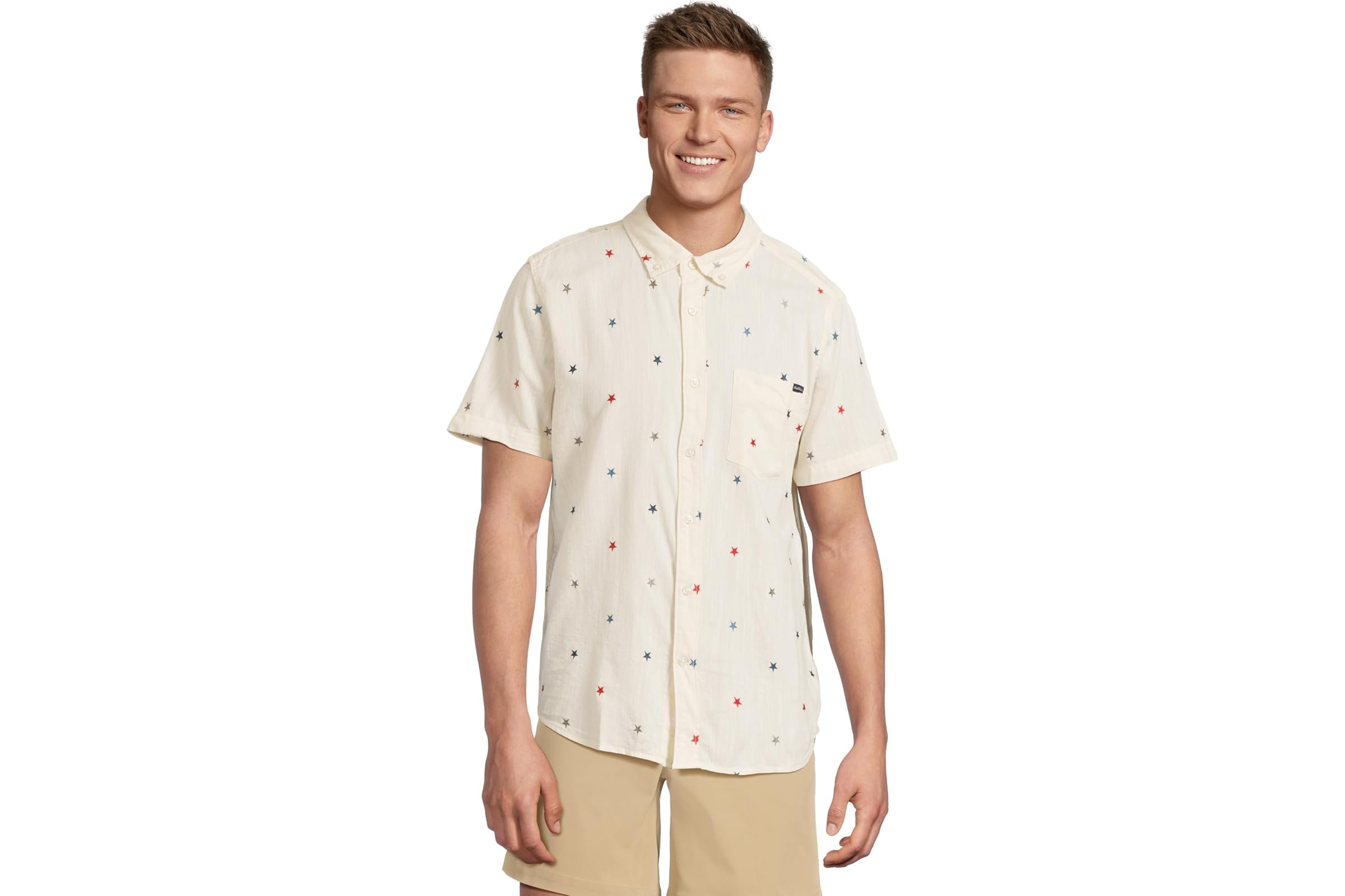 Мужская рубашка Chubbies The All Stars No Stripes (Resort Weave Friday Shirt)