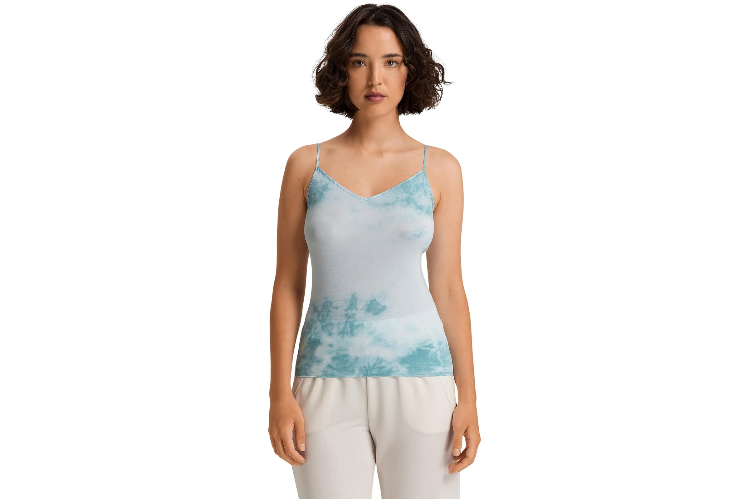 Hanro Cotton Seamless Spaghetti Camisole