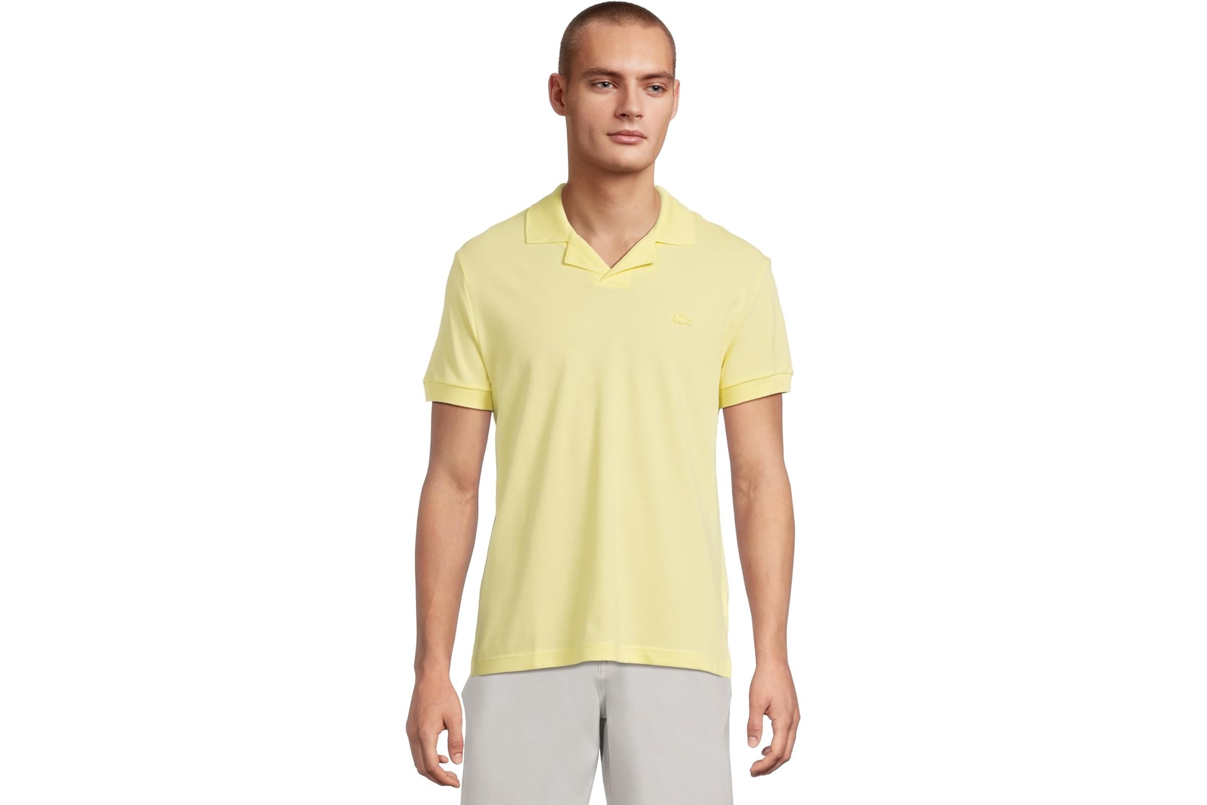 Мужская рубашка Lacoste Classic Fit Buttonless Polo
