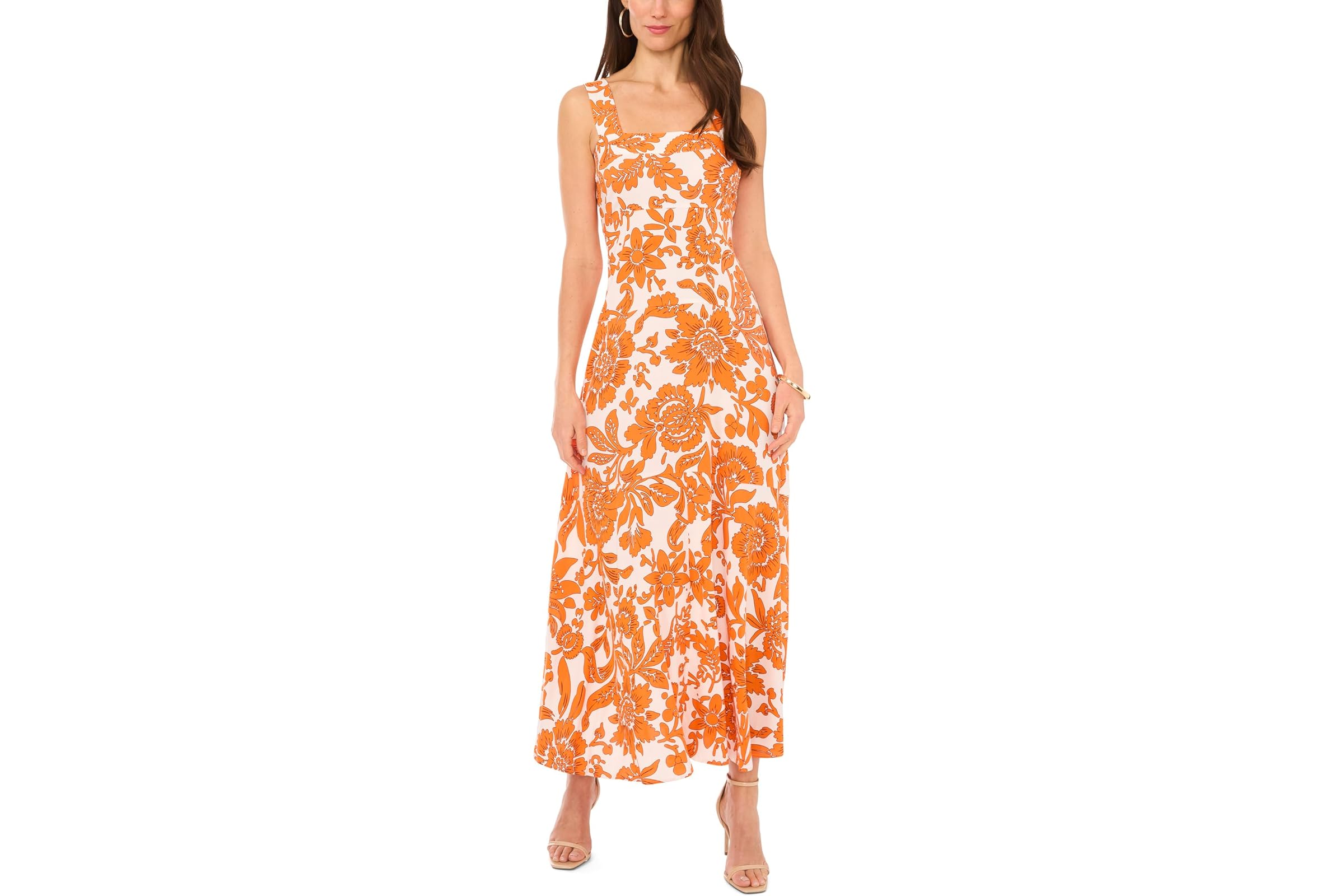 Платье Vince Camuto Thick Strap 4 Teir Maxi Dress 10290₽