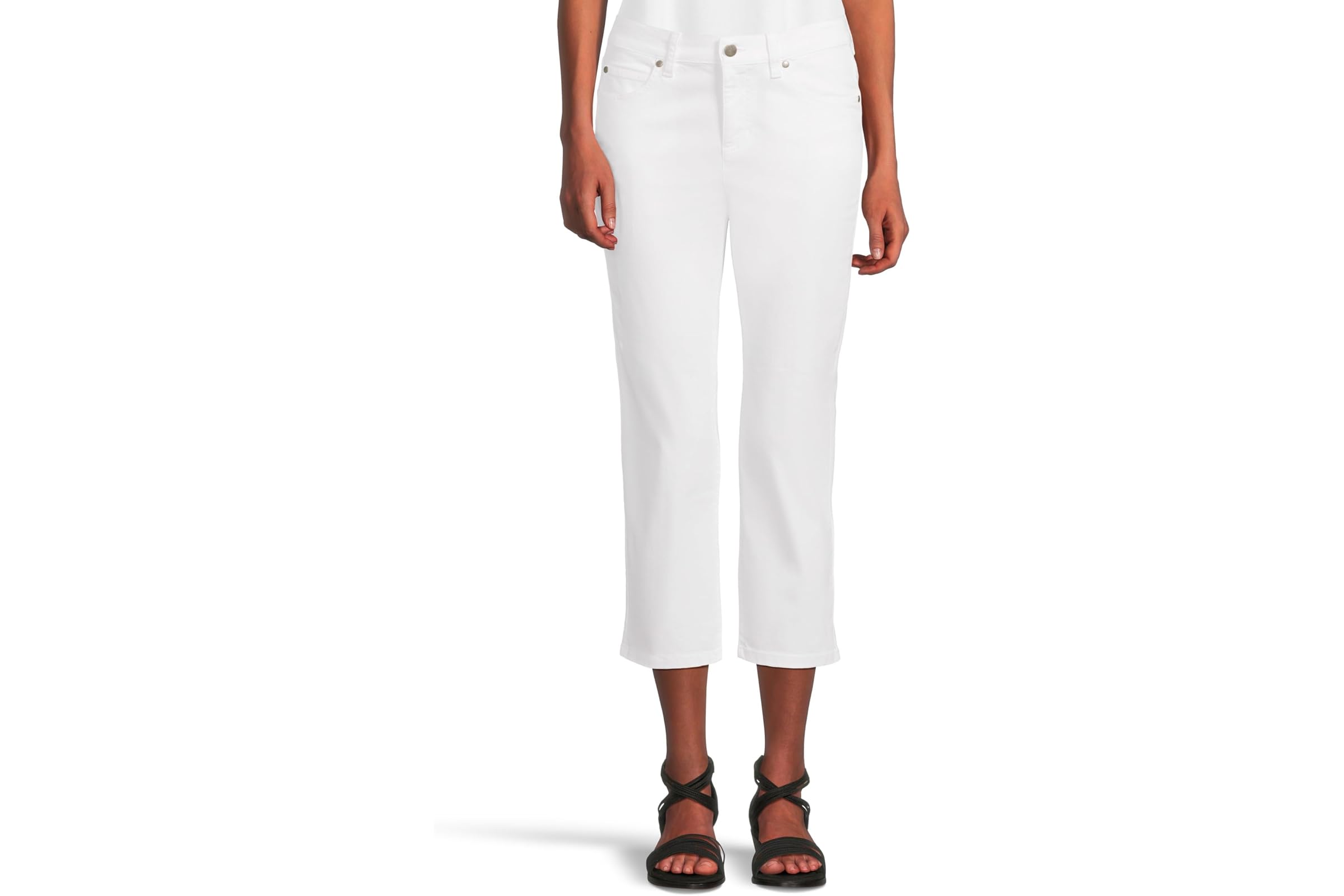Джинсы Eileen Fisher Straight Cropped Jeans