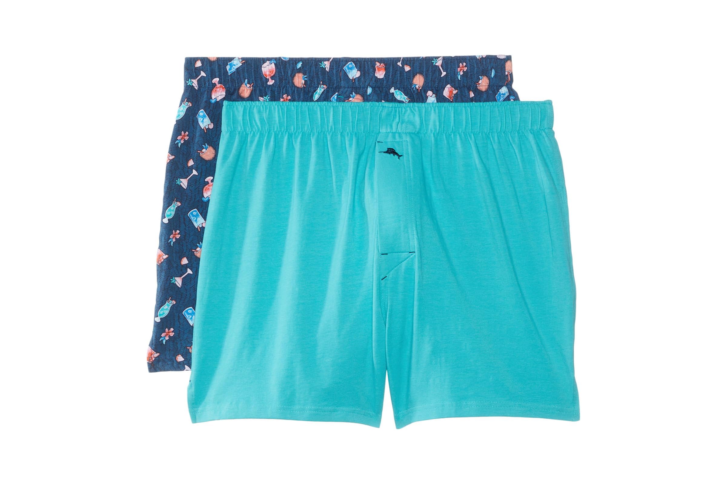 Tommy Bahama 2 Pack Knit Boxer 8290₽