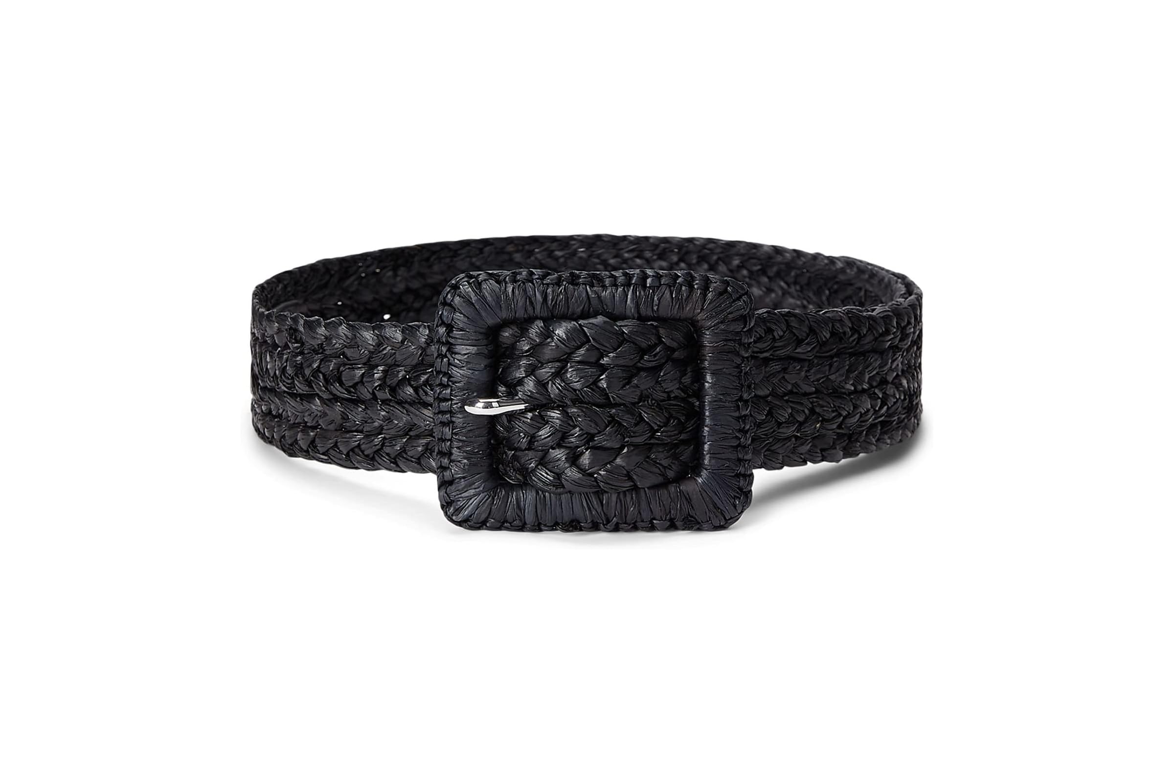 Ремень Lauren Ralph Lauren Raffia Straw Cover Square 40 Belt Wide 16190₽