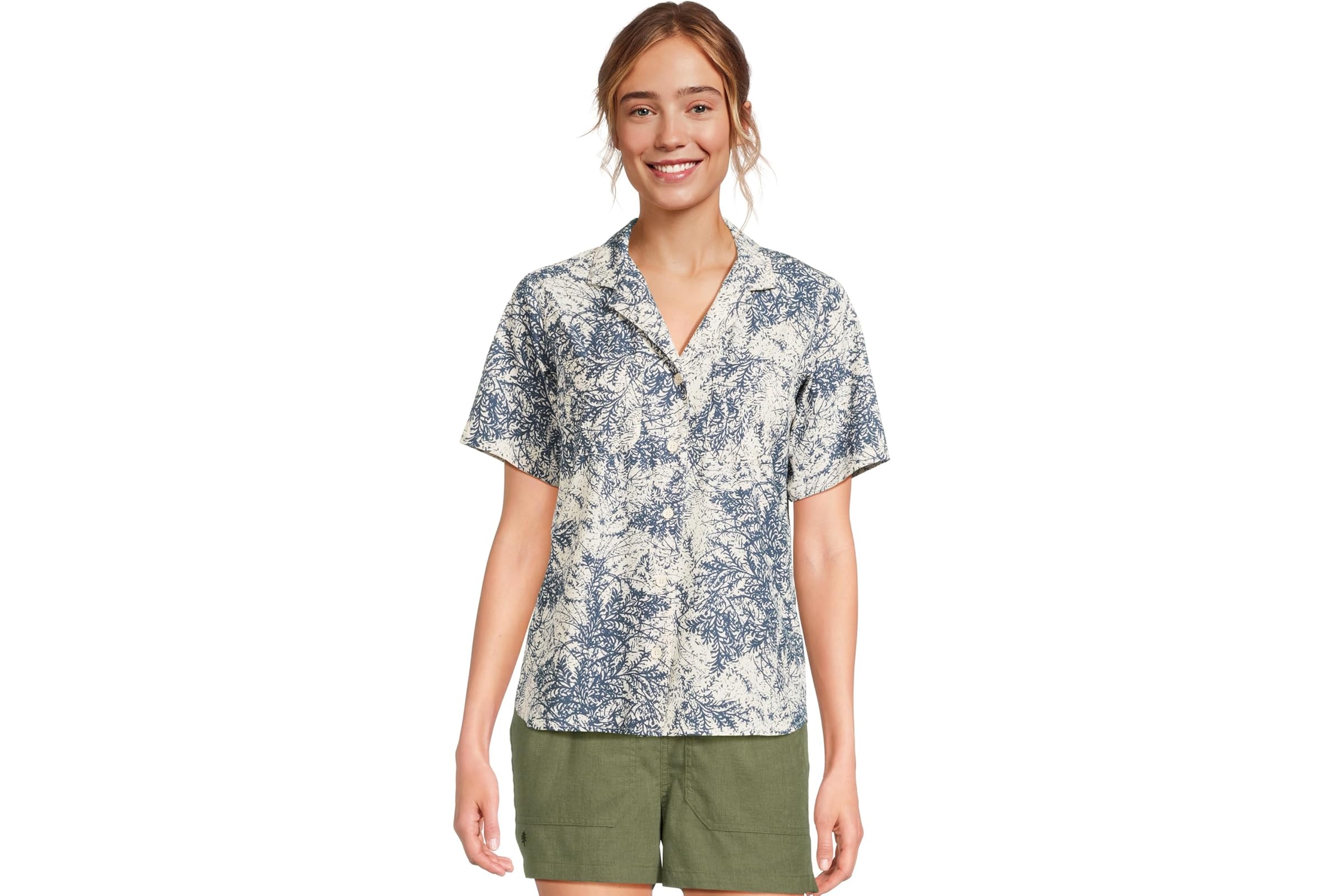 Мужская рубашка Royal Robbins Spotless Evolution Meadow Short Sleeve 17090₽