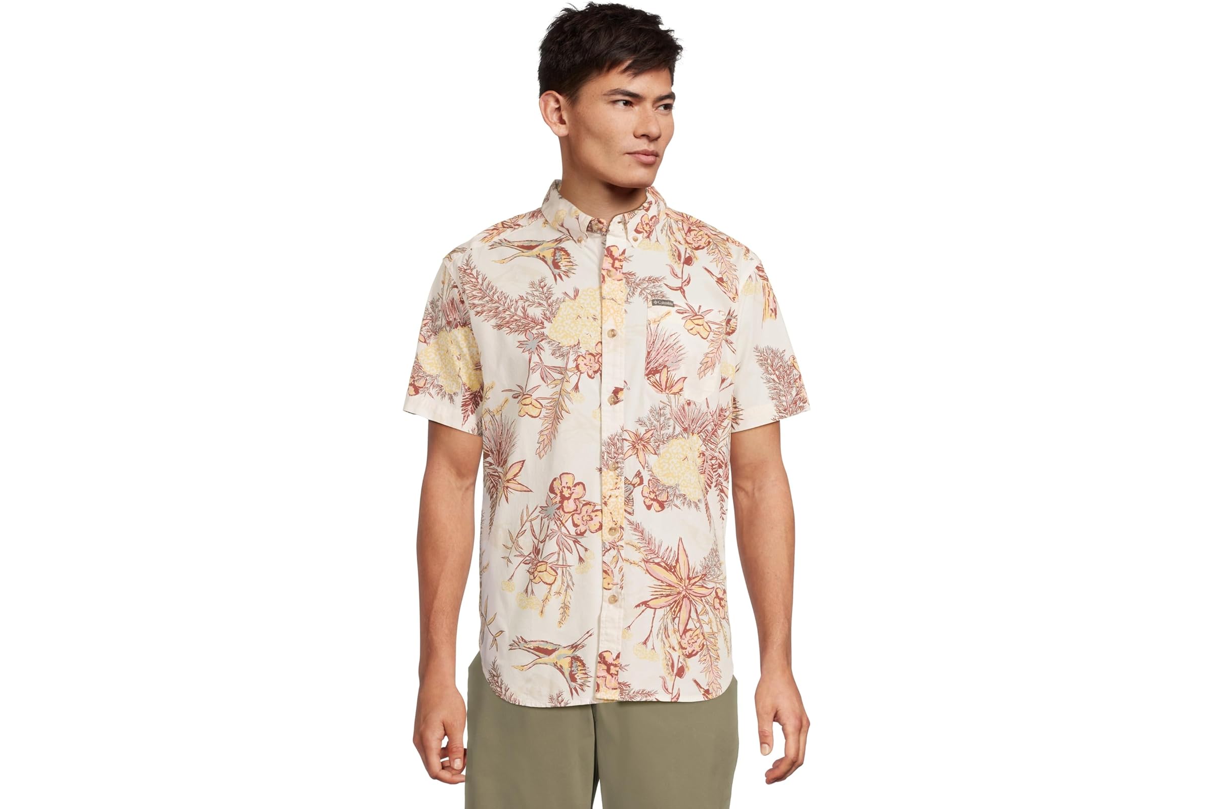 Мужская рубашка Columbia Rapid Rivers Printed Short Sleeve Shirt 5090₽