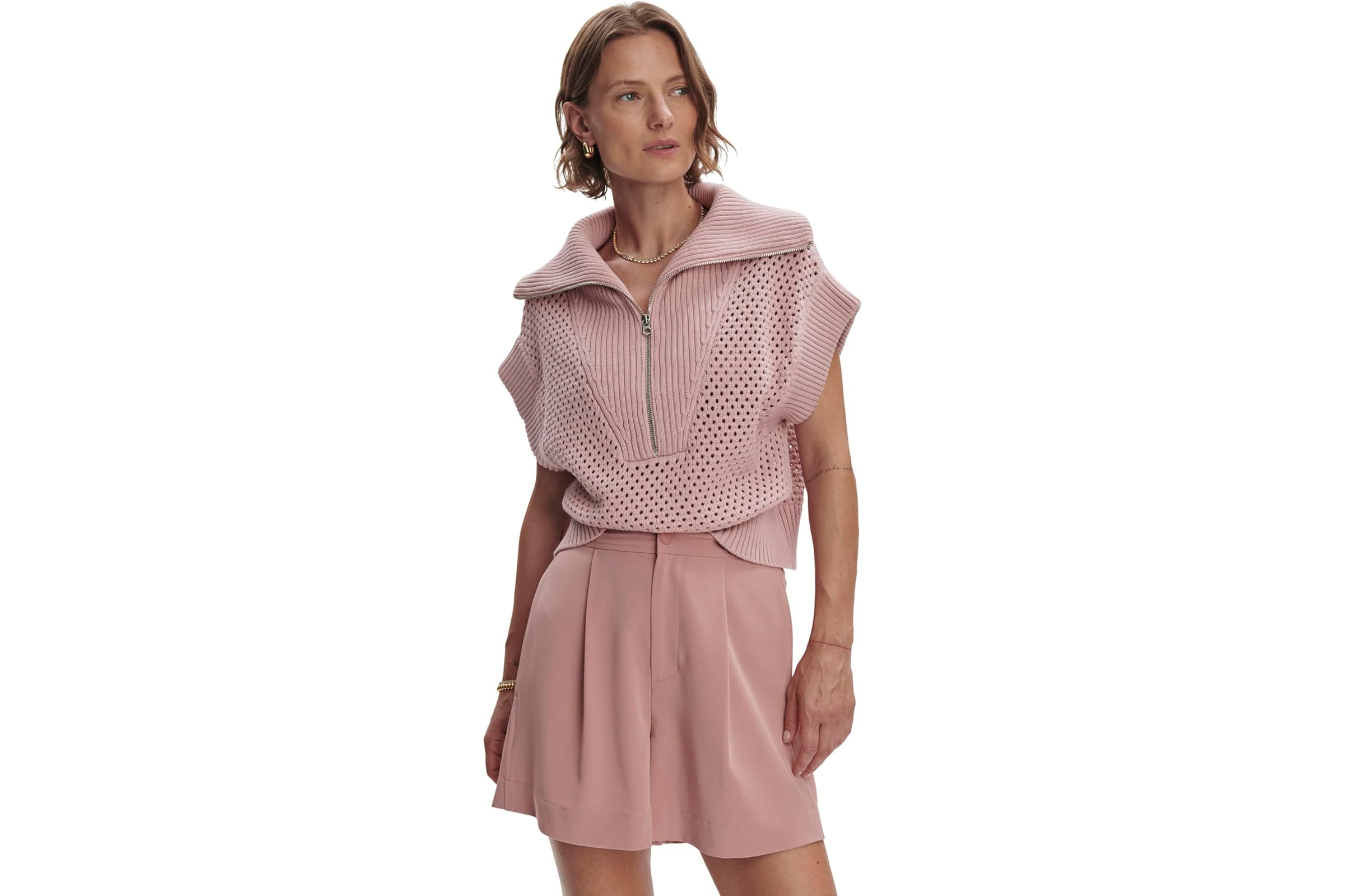 Varley Mila 1/2 Zip Knit