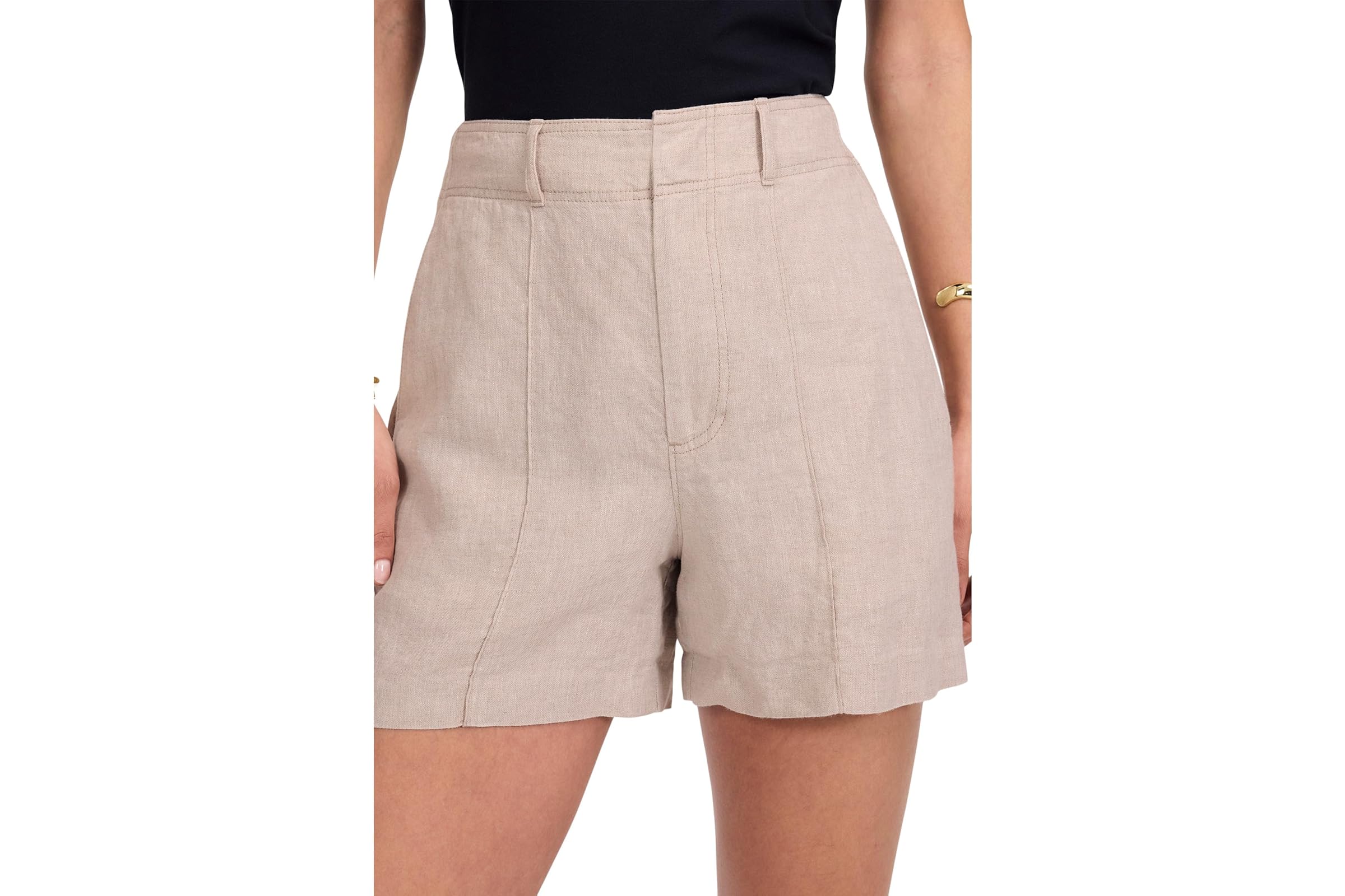 Шорты Madewell Linen Trouser Shorts 13290₽