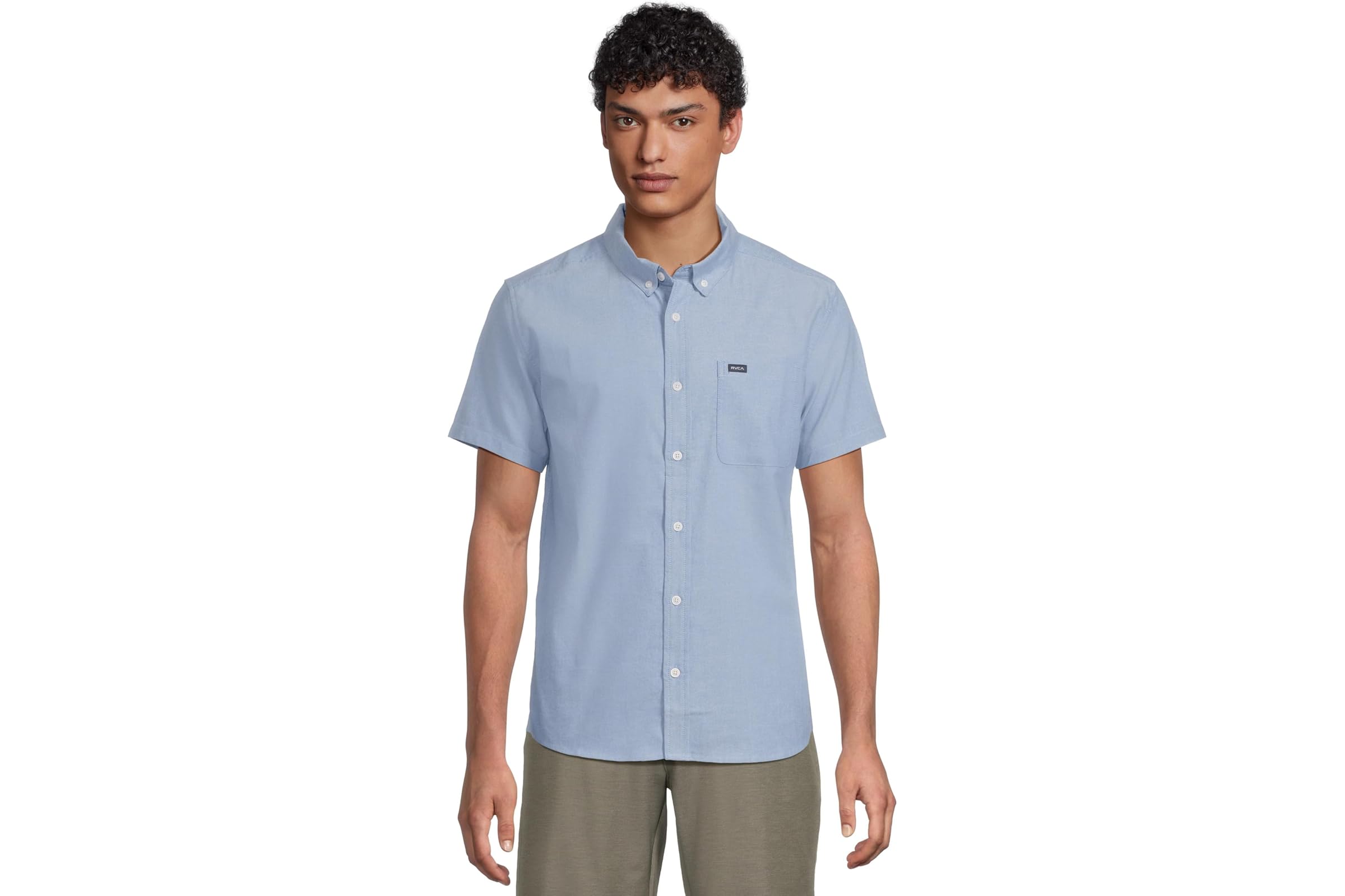 Мужская рубашка RVCA Thatll Do Stretch Short Sleeve