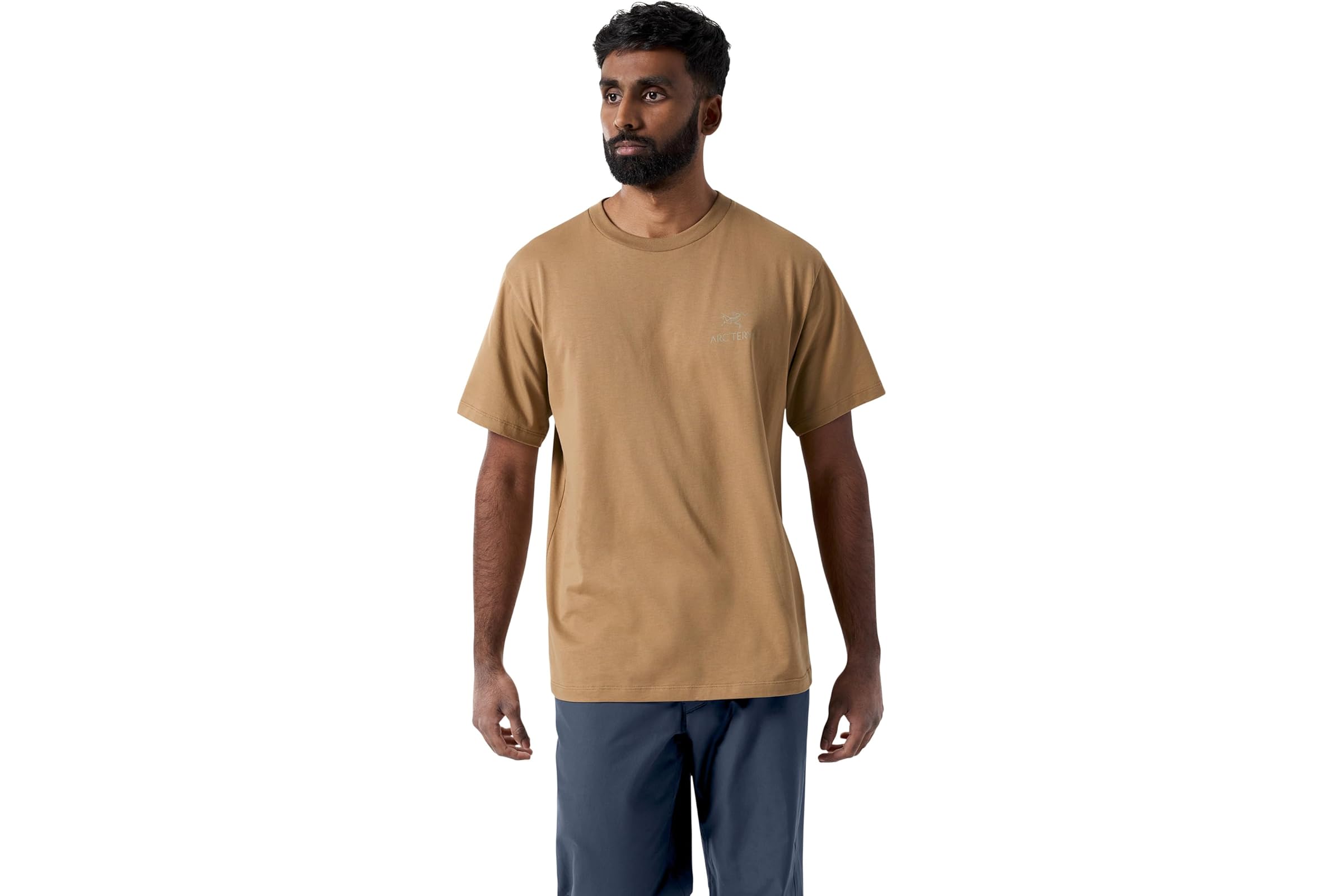 Мужская рубашка Arcteryx Kragg SL Cotton Bird Word Short Sleeve 13290₽